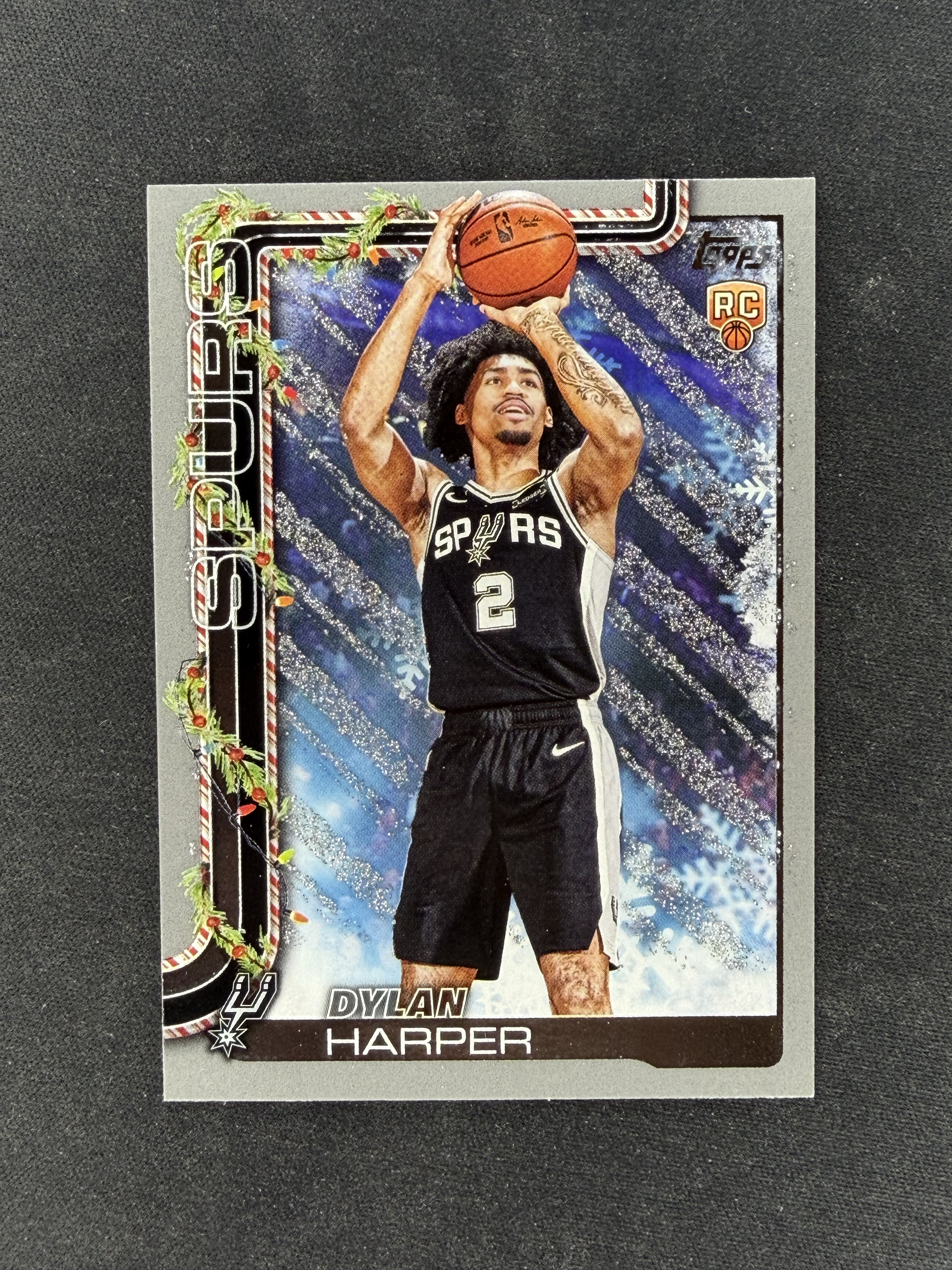 2025 【杰瑞拍卖】 Topps Dylan Harper 迪伦哈珀 新秀 冬日版 潜力无限 未来全明星 卡品如图(鱼叉哥221)