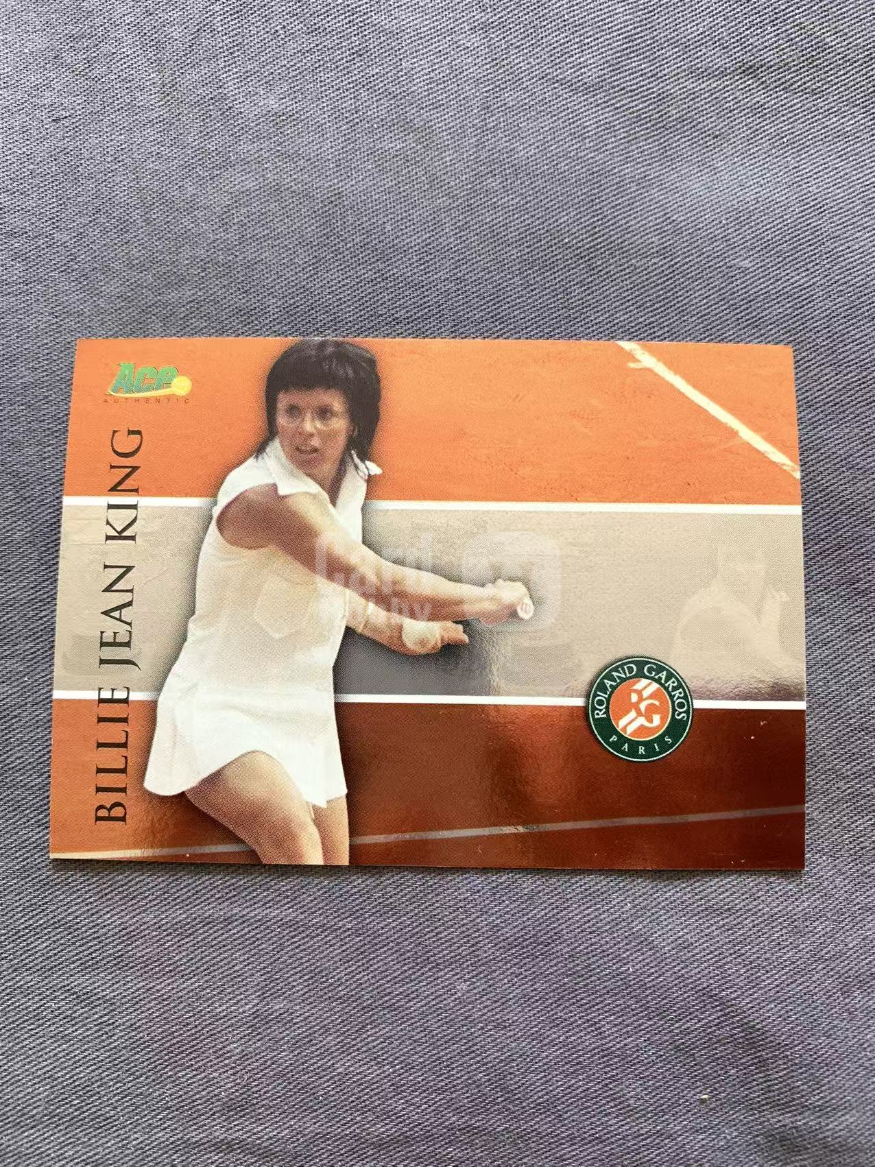 2024 Topps Chrome Tennis TC网球 Billie Jean King 比利·简·金 大满贯冠军 品相如图 凑套必备 柒仟