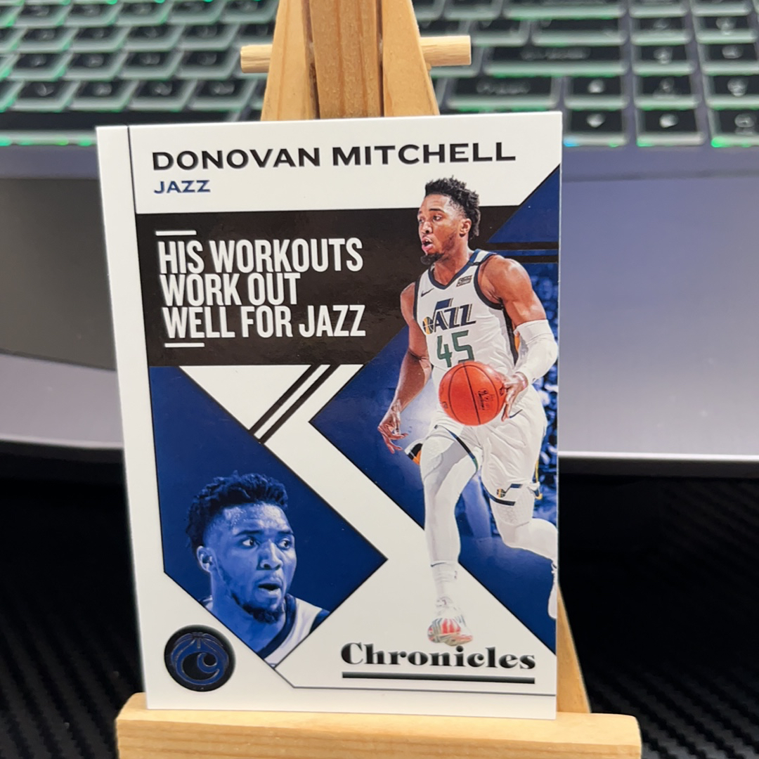 2019-20 Panini Chronicles Donovan Mitchell 多诺万 米切尔 爵士 特卡 编年史 卡品如图 凑图必备 值得收藏!免费代卖!