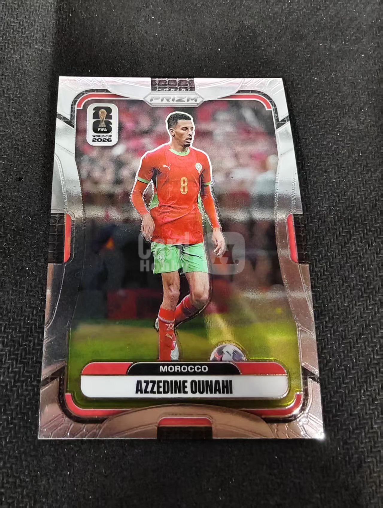 2026 Panini World Cup Prizm Azzedine Ounahi 欧纳希 马赛 摩洛哥 赫罗纳 PZ世界杯 划痕 边角瑕疵#297