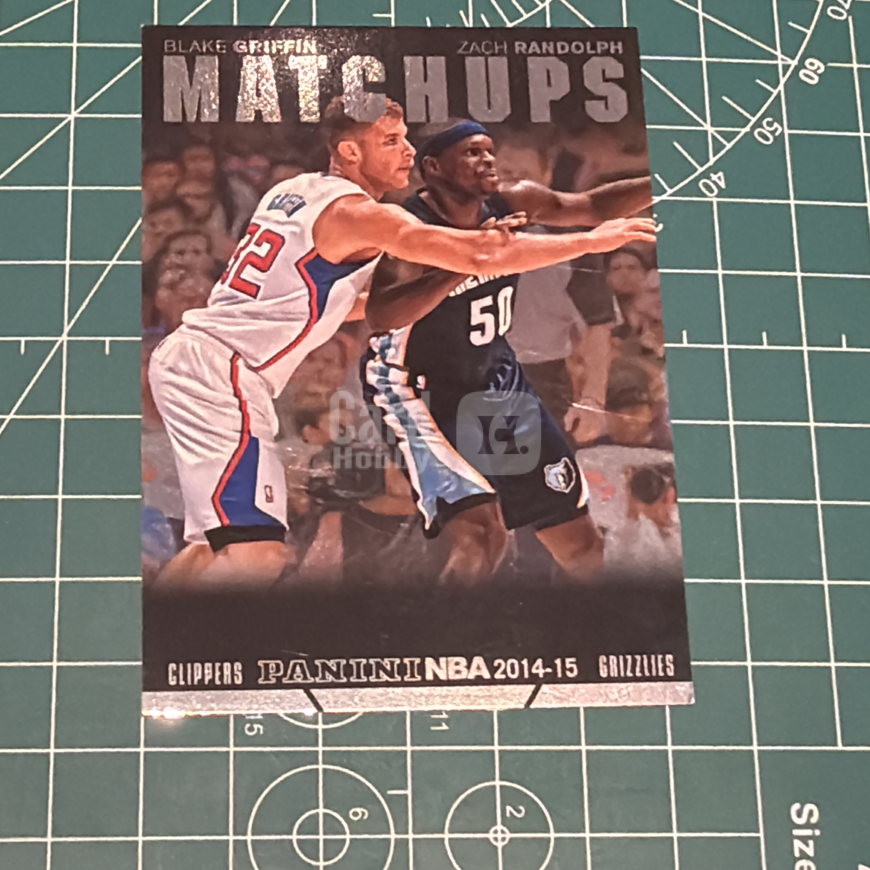 2014-15 Panini S.p.A Blake Griffin 中雅图/中亚图 布雷克格里芬 给力芬 扎克兰多夫 双人对位特卡 老卡 绝版卡 稀有大比例