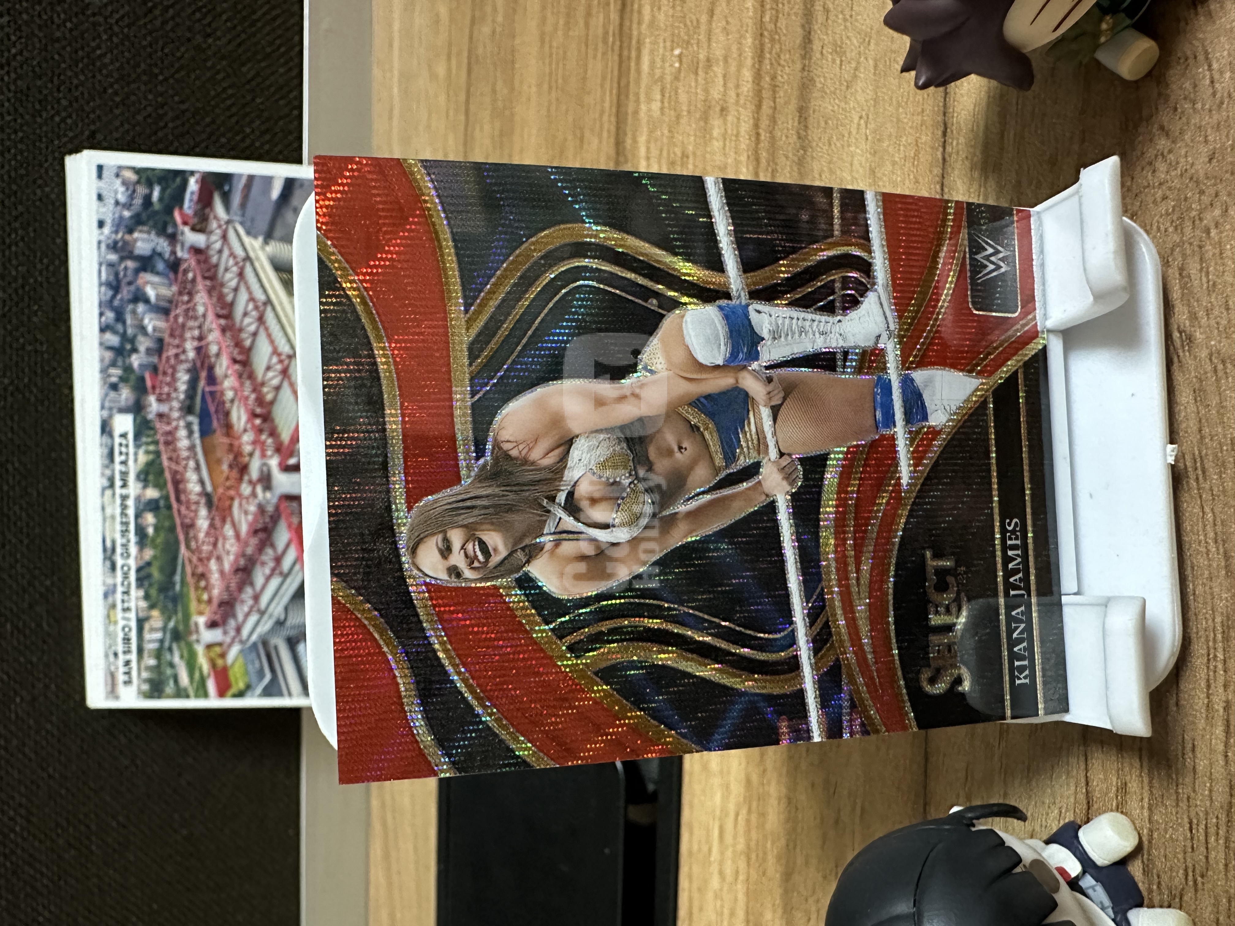 2024 Panini Select Kiana James 琪安娜・詹姆斯 RINGSIDE 三级 99编 红波纹