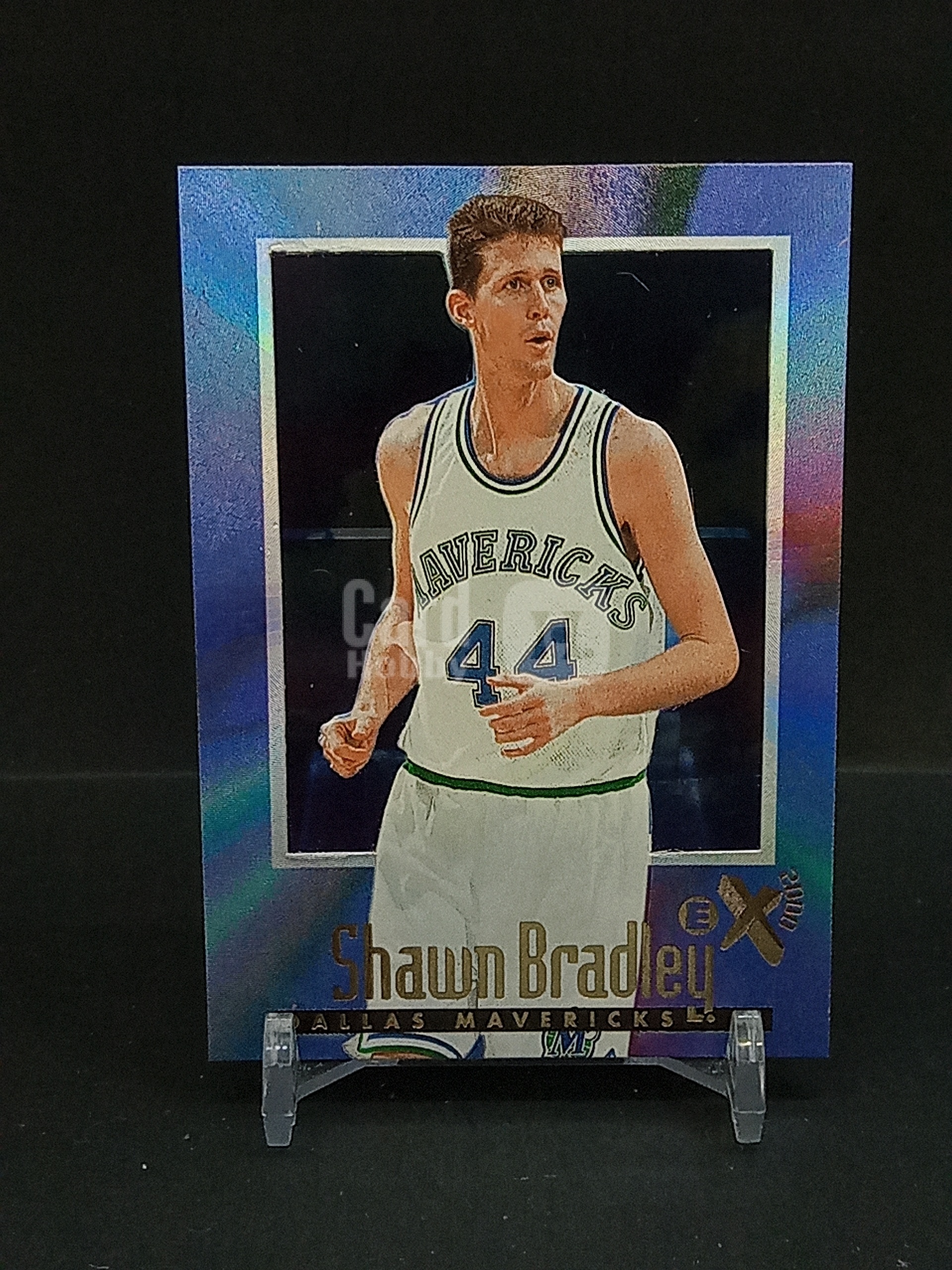 【DC拍卖】9.29小科比 `1996-97 Skybox E-X2000 #14 Shawn Bradley 肖恩布拉德利 达拉斯独行侠 蓝彩渐变胶片折射老球星卡`