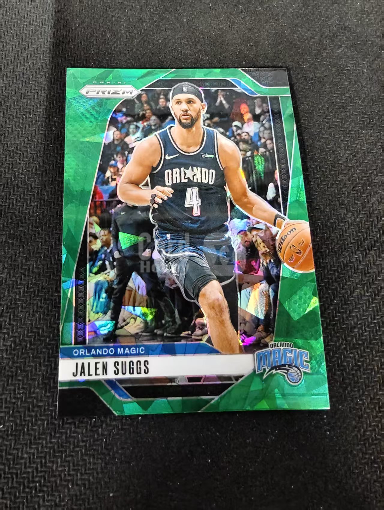 2024-25 Panini Prizm Jalen Suggs 杰伦萨格斯 魔术 绿碎冰 PZ 划痕 边角瑕疵 #4
