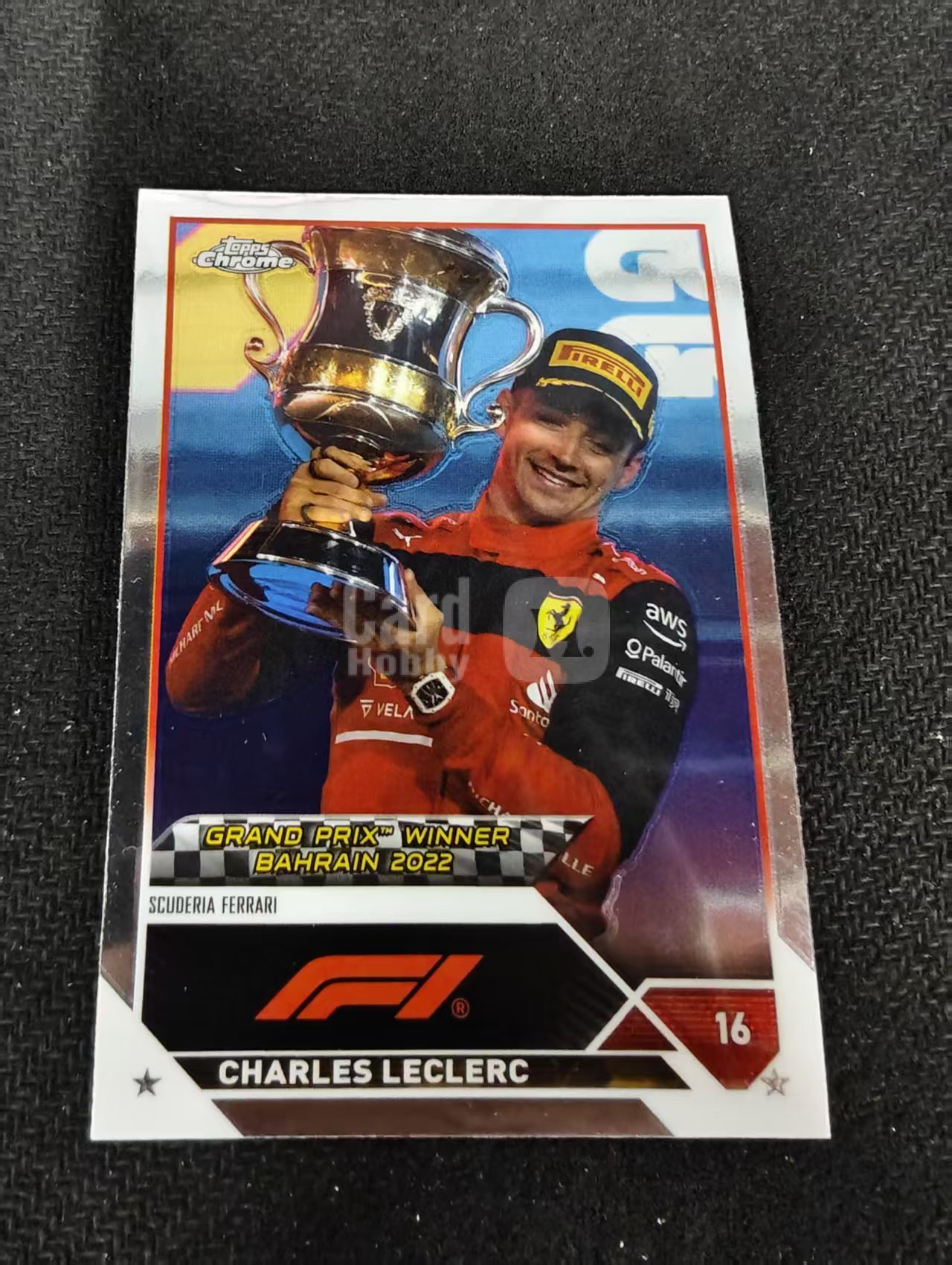 2023 Topps Chrome F1 Charles Leclerc 勒克莱尔 乐扣 法拉利 划痕 边角瑕疵 #144