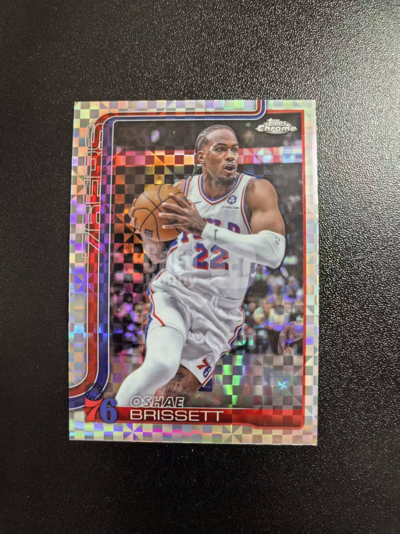 2025 Topps Chrome Oshae Brissett 布里斯塞特 76人 TC元年 格子折 折射 收藏凑套 卡品如图 免费代拍CC14
