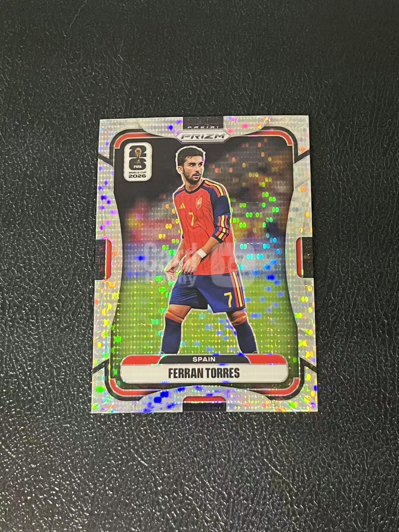 2026 Panini World Cup Prizm Ferran Torres 费兰 托雷斯 脉冲折 西班牙 世界杯 银折 实卡精美 卡品如图 LA-5