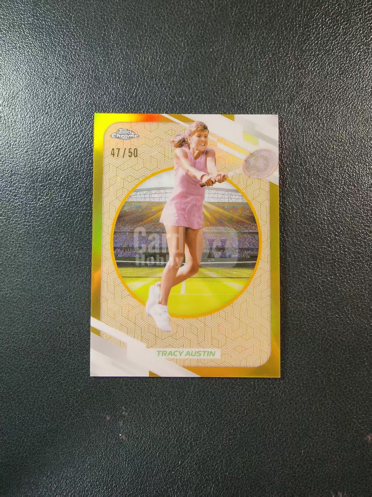 2026 Topps Chrome Tracy Austin 【柠檬拍卖】特雷西 奥斯汀 47/50编 金折 折射 网球 TC 微瑕如图 #020