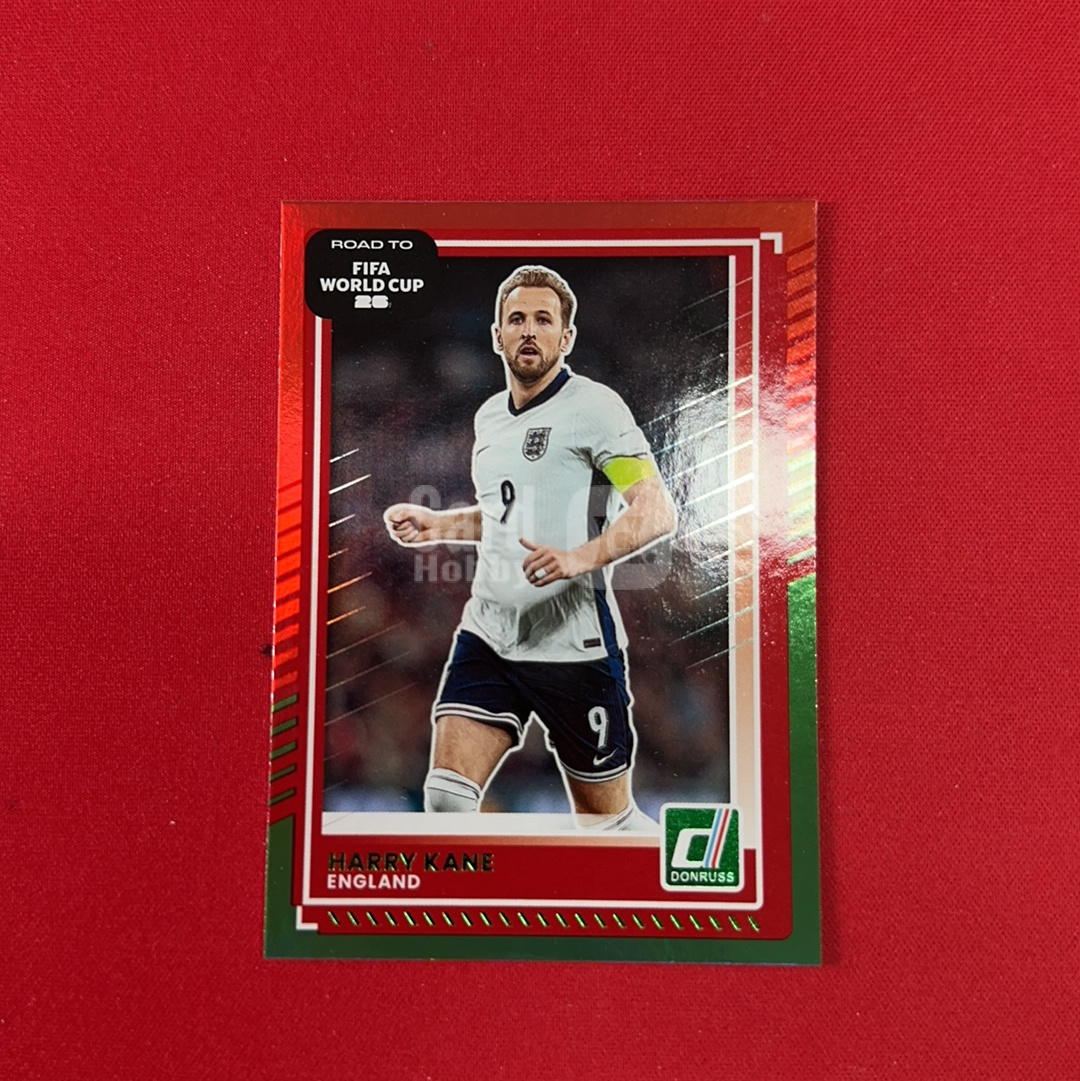 【四喜代拍】2025-26 Panini Donruss 世界杯 杜蕾斯 Harry Kane 凯恩 英格兰 2 三色折特卡 卡品如图(polo)