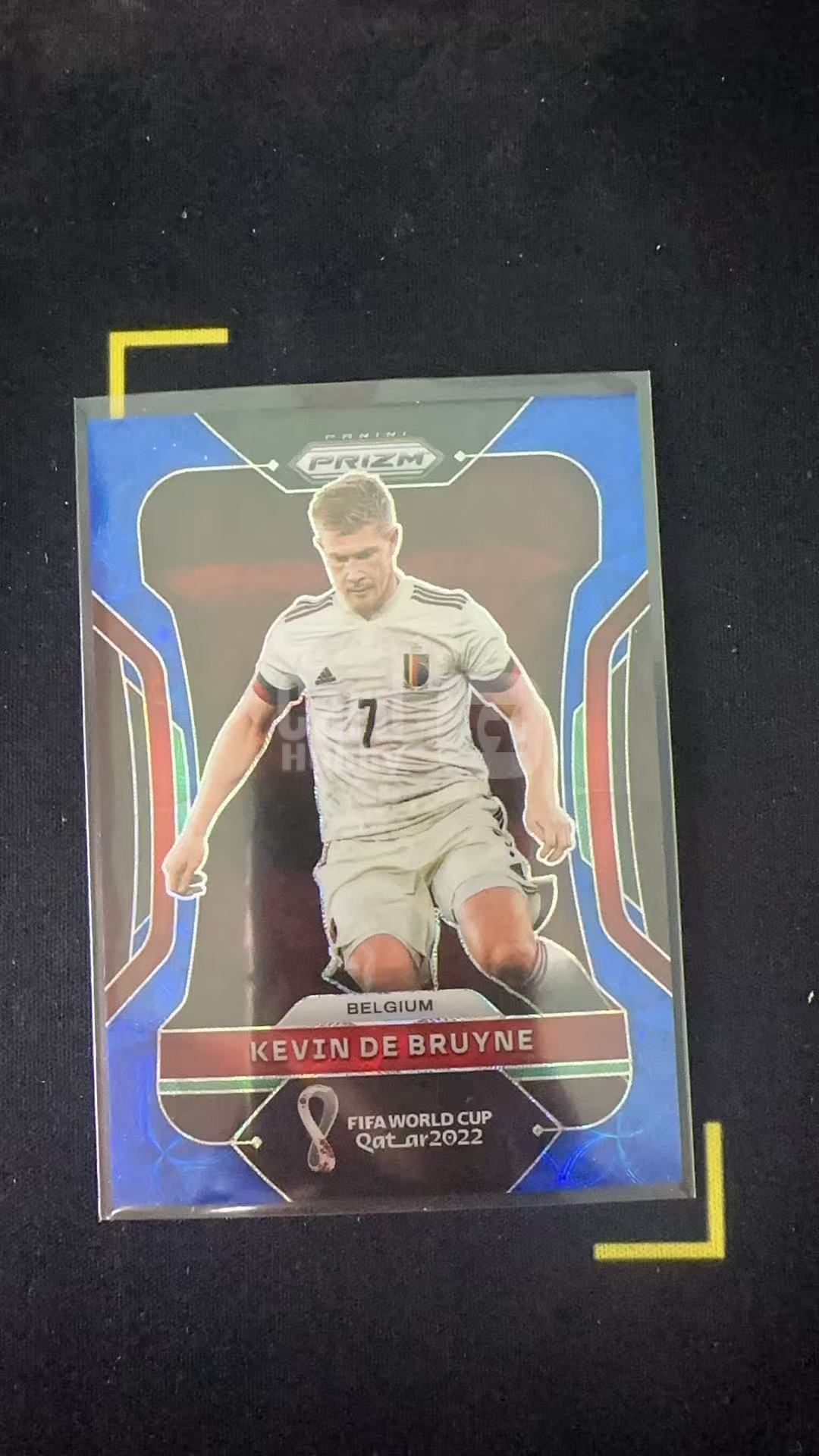 2022 Panini Prizm FIFA World Cup QatarTM Kevin De Bruyne 帕尼尼 世界杯pz 比利时 德布劳内 蓝折 122/135编