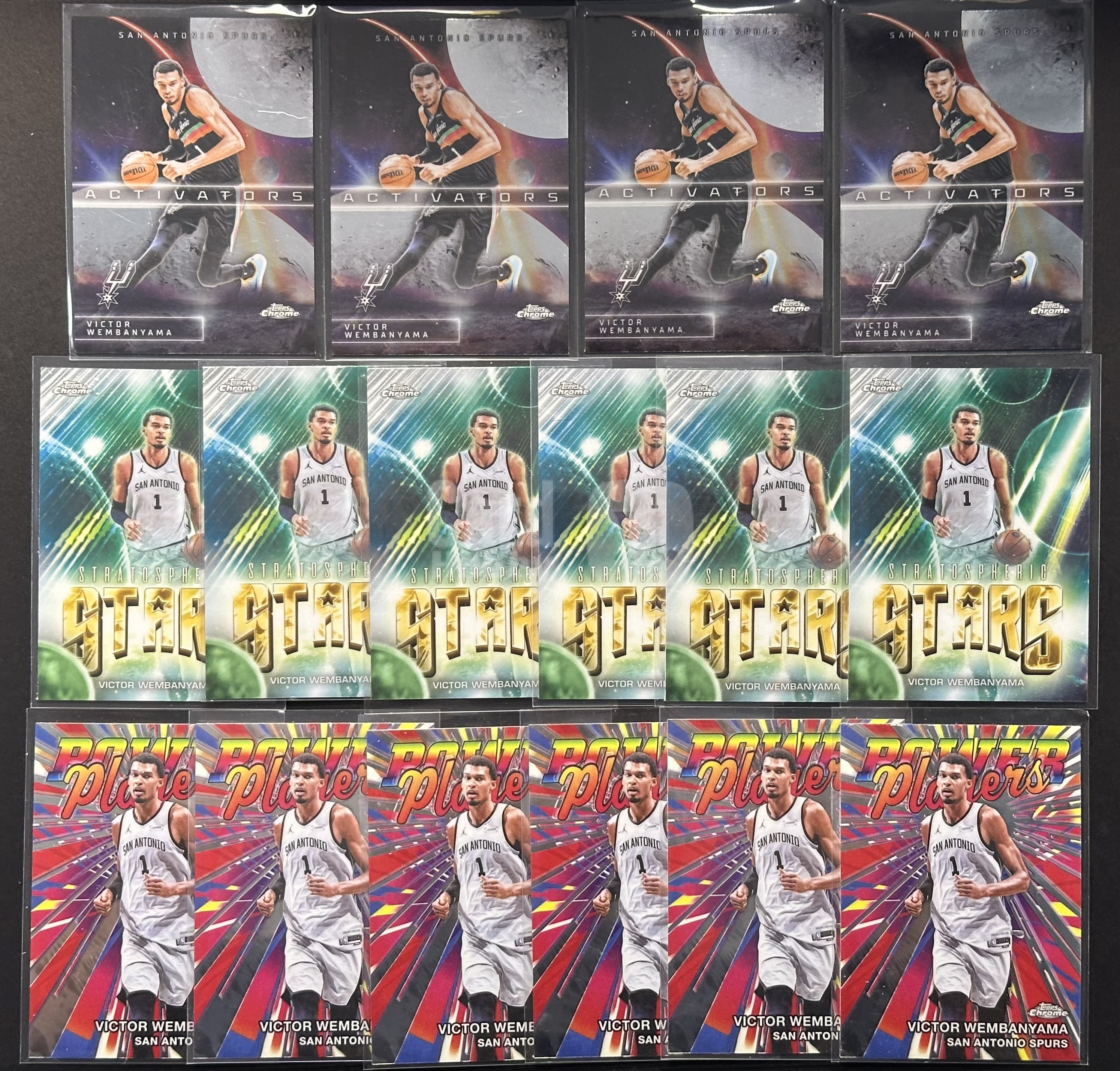 7# 2026 Topps Chrome Victor Wembanyama Update TCU 马刺 维克托 文班亚马 斑马 多种特卡 lot不保卡品【怪兽代卖】#ZZzz