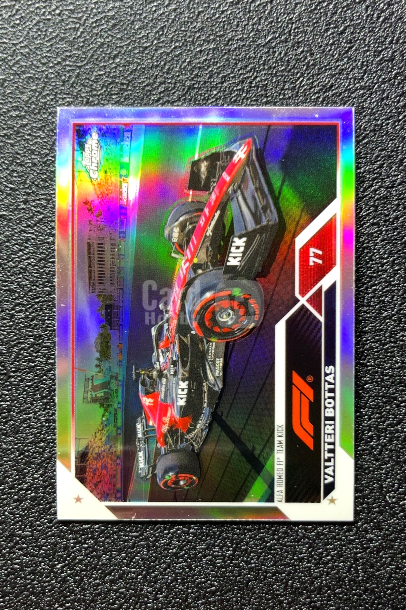 【小白1%代卖】2023 Topps Chrome Valtteri Bottas 瓦尔特利·博塔斯 银折 折射 卡品如图 高价值 #118 Alfa Romeo F1 Team KICK 0806