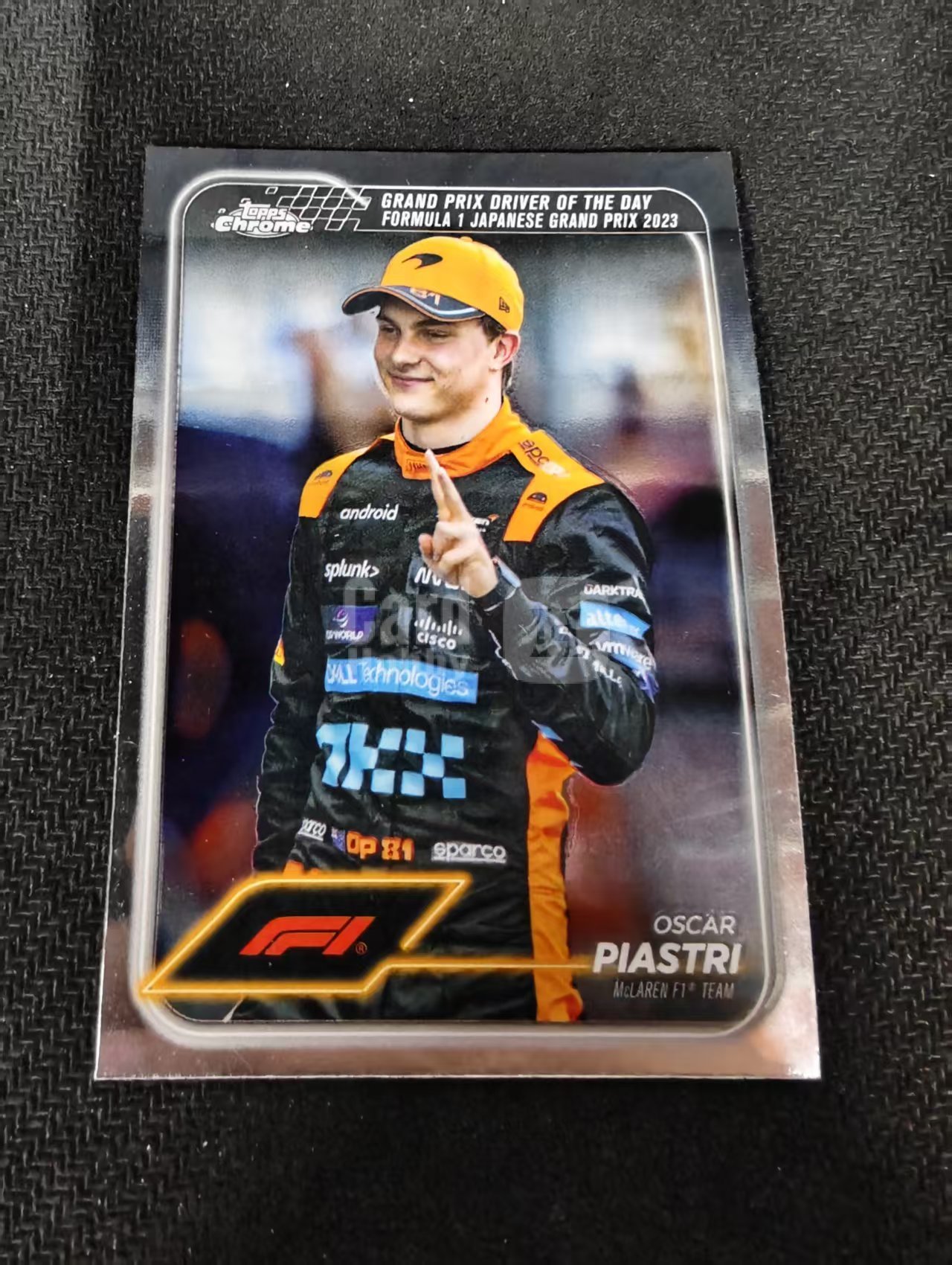2024 Topps Chrome F1 Oscar Piastri 方程式赛车 奥斯卡 皮亚斯特里 迈凯伦车队 划痕 边角瑕疵 #174