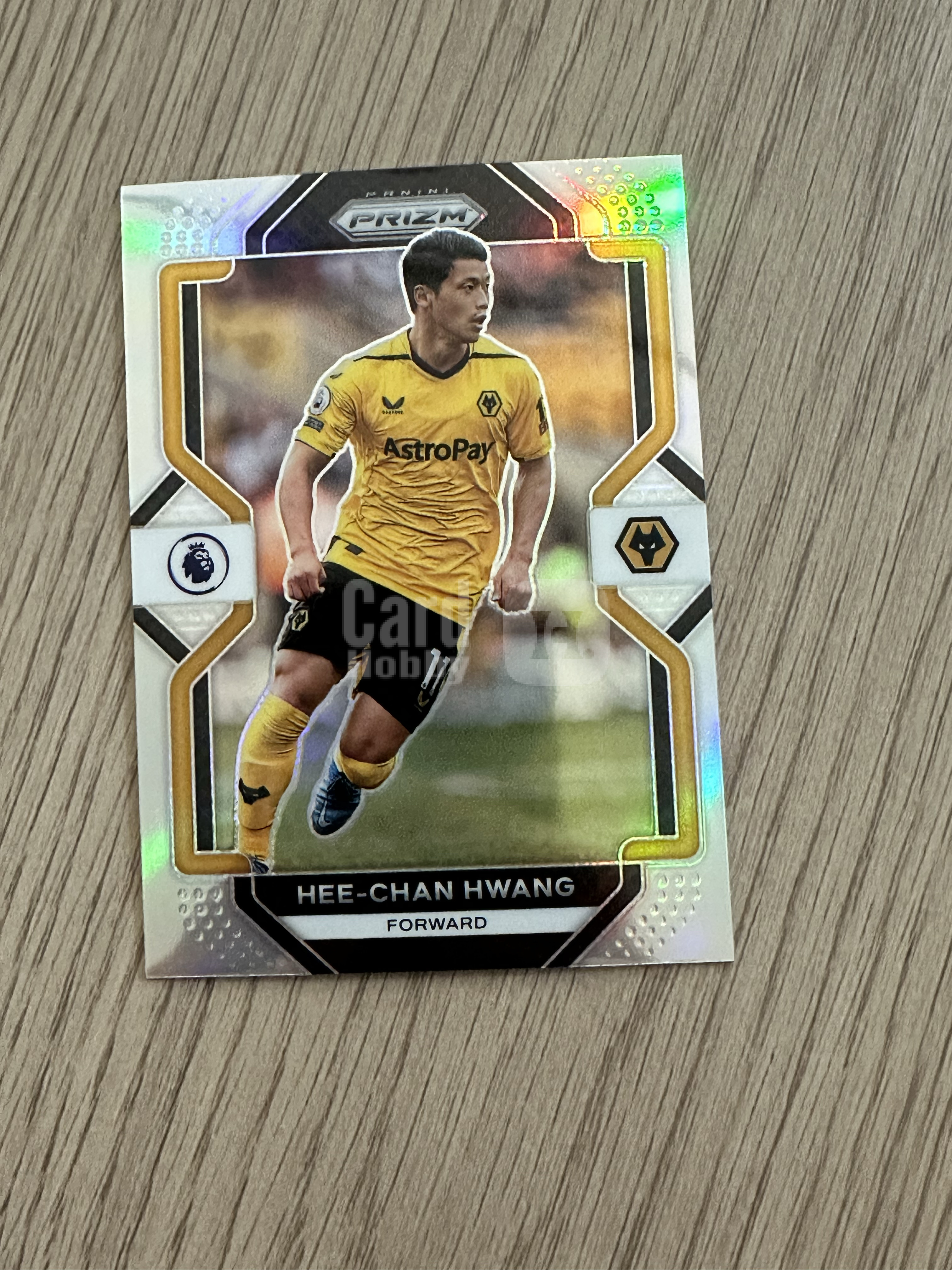 2022-23 Panini Prizm Hwang Hee Chan 帕尼尼英超 prizm 狼队 黄喜灿 银折 折射 prizm 韩国