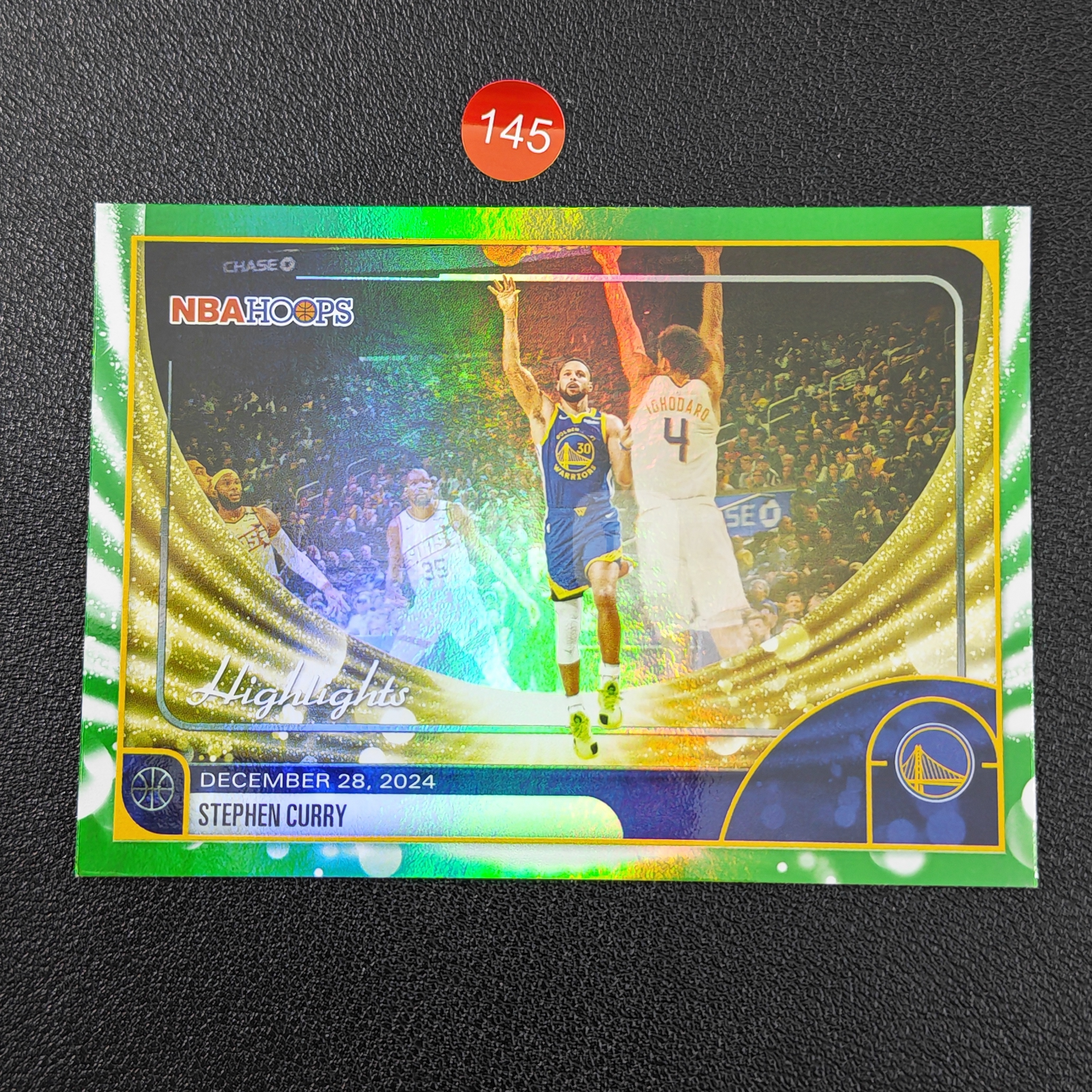 【鹰歌拍卖】斯蒂芬·库里 Curry 勇士 Highlights特卡|2024-25 Topps Hoops 萌神晚安 小球时代 三分王 四冠王朝 全票MVP 三分之神 凑套必备 不保卡品 #momo