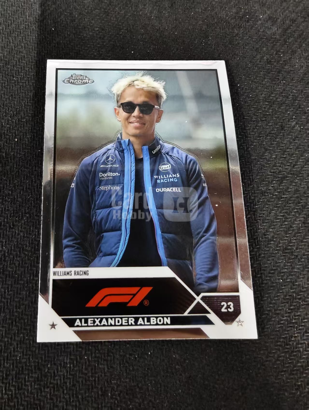 2023 Topps Chrome F1 Alexander Albon 阿尔本 威廉姆斯 F1 划痕 边角瑕疵 #62