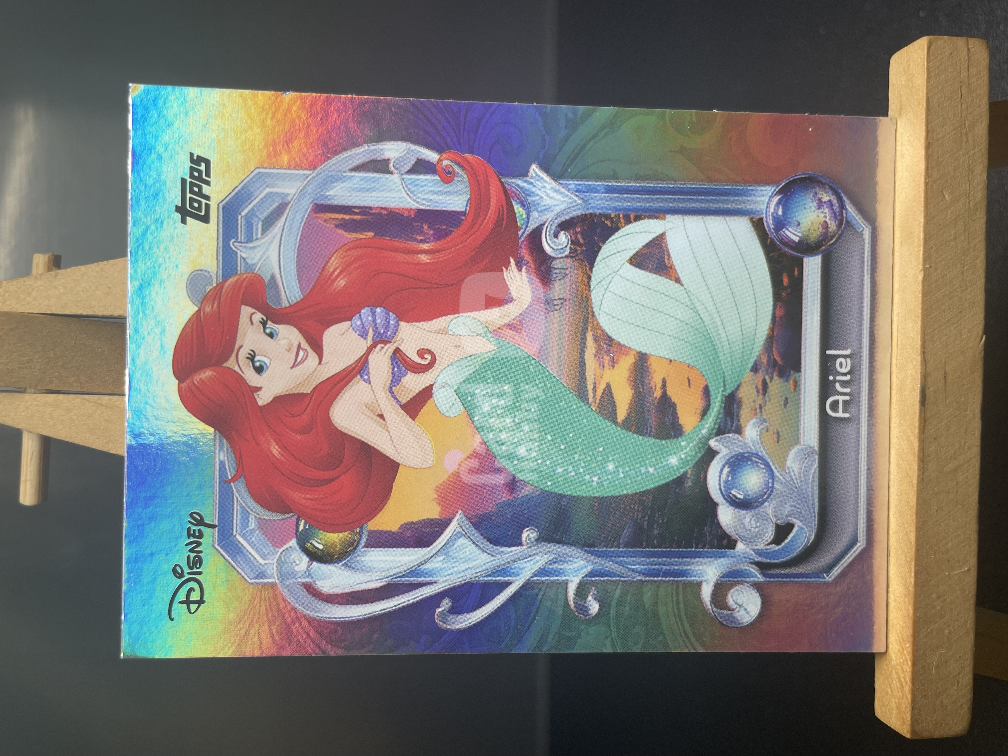 (B7) 2025 TOPPS DISNEP 迪士尼 折射 爱丽儿 收藏凑套必备 卡品如图!!!