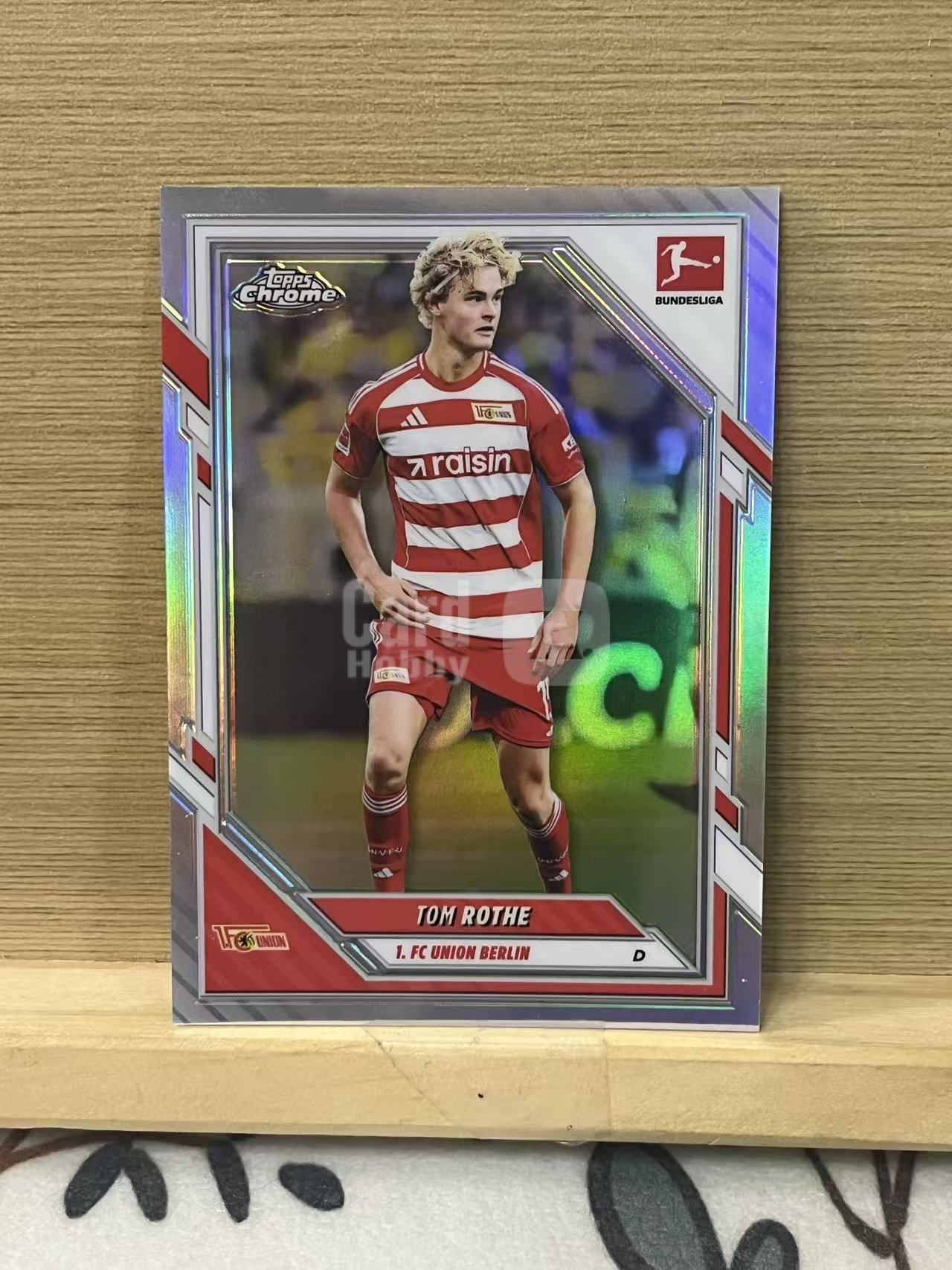 2026 Topps Chrome Tom Rothe 汤姆 罗特 柏林联合 银折 德甲 实卡精美 卡品如图 LZL7