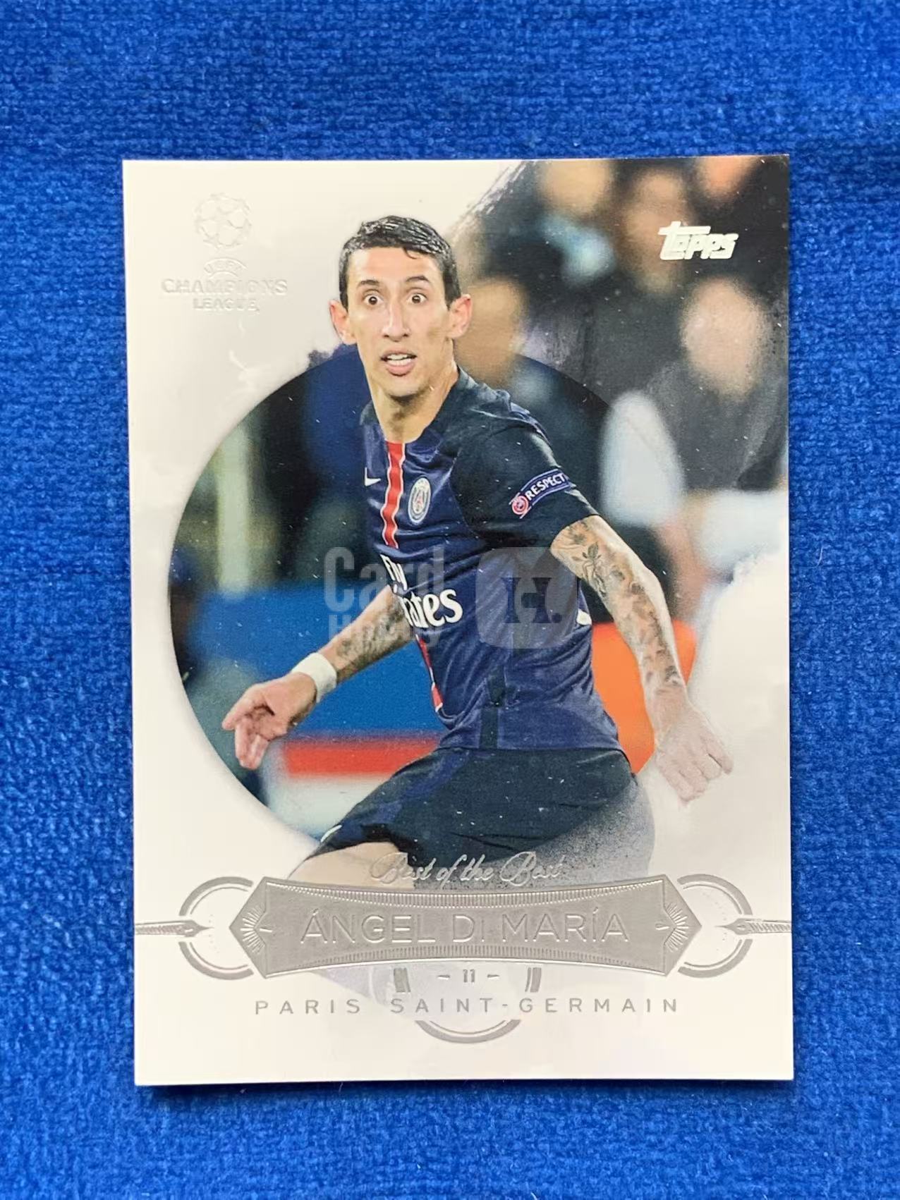 2016 Topps UEFA Champions League 1 欧冠 BOB特卡 箱货 巴黎圣日尔曼PSG 迪马利亚 阿根廷Argentina 世界杯冠军 皇家马德里Real Madrid