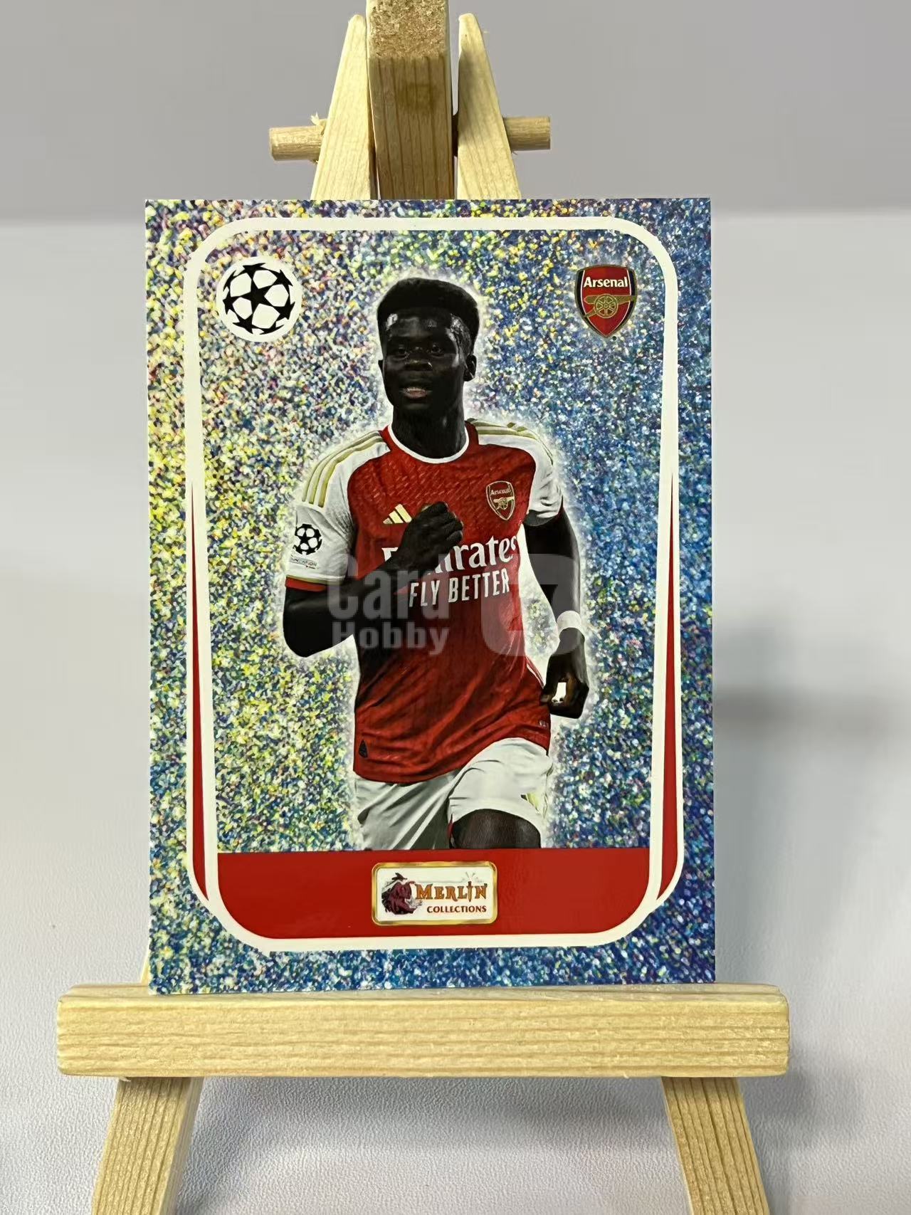 2023 Topps UEFA Bukayo Saka 萨卡 阿森纳 梅林 欧冠 实卡精美 卡品如图 LZ5