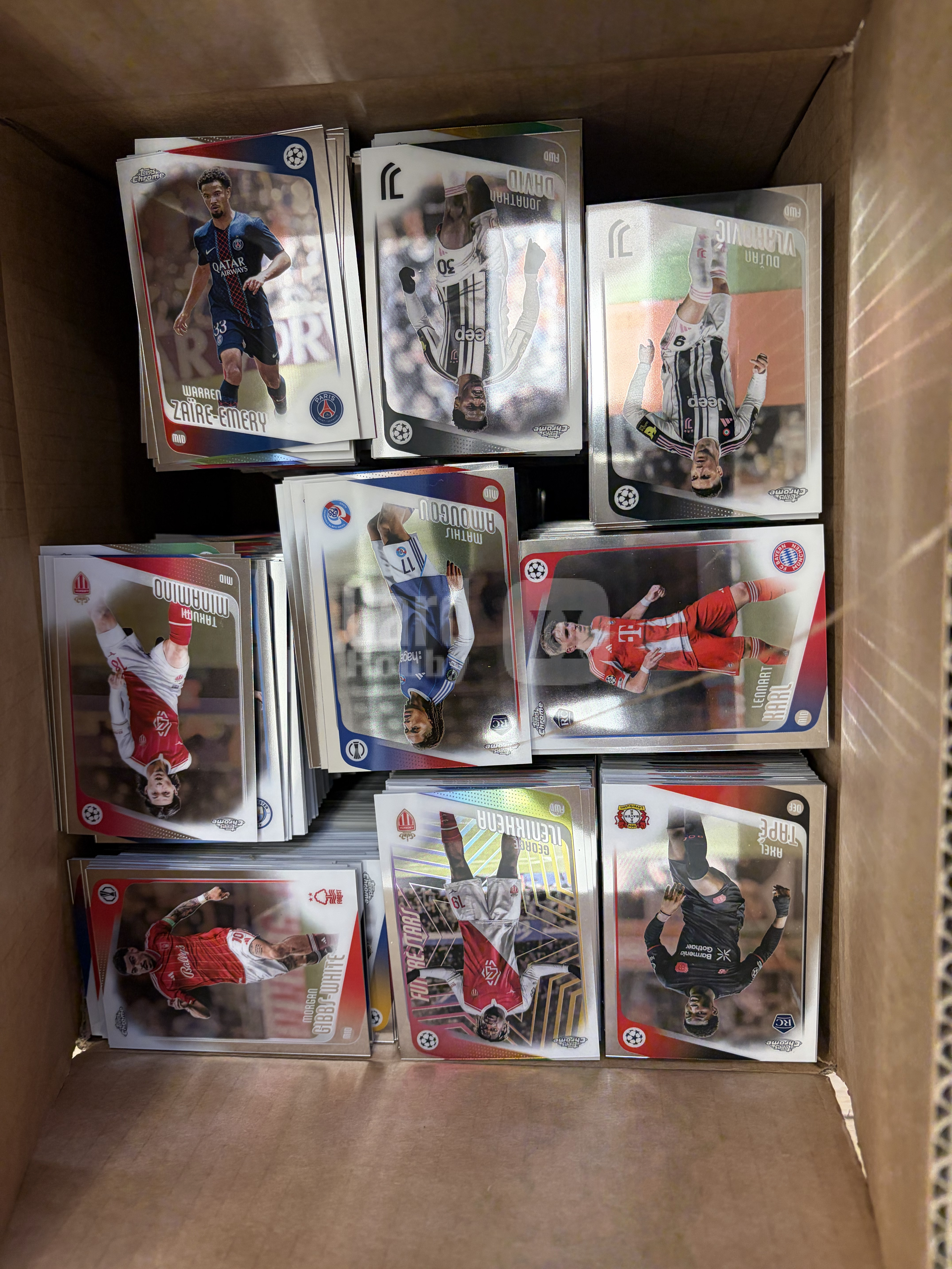 2025-26 Topps Chrome Base 欧战TC 1900张左右 整箱base打包 不保人物不保卡品 巴塞罗那皇家马德里等 随机出现好人base 可博金球回购 顺丰到付介意勿拍 #7