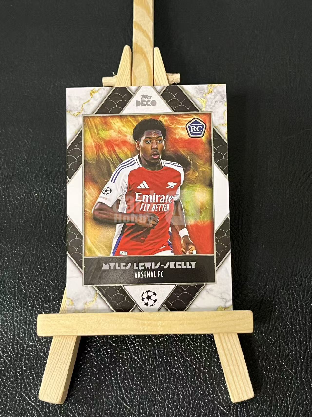 2024 Topps UEFA myles lewis skelly RC 斯凯利 新秀 阿森纳 欧冠 deco 实卡精美 卡品如图 LA-3