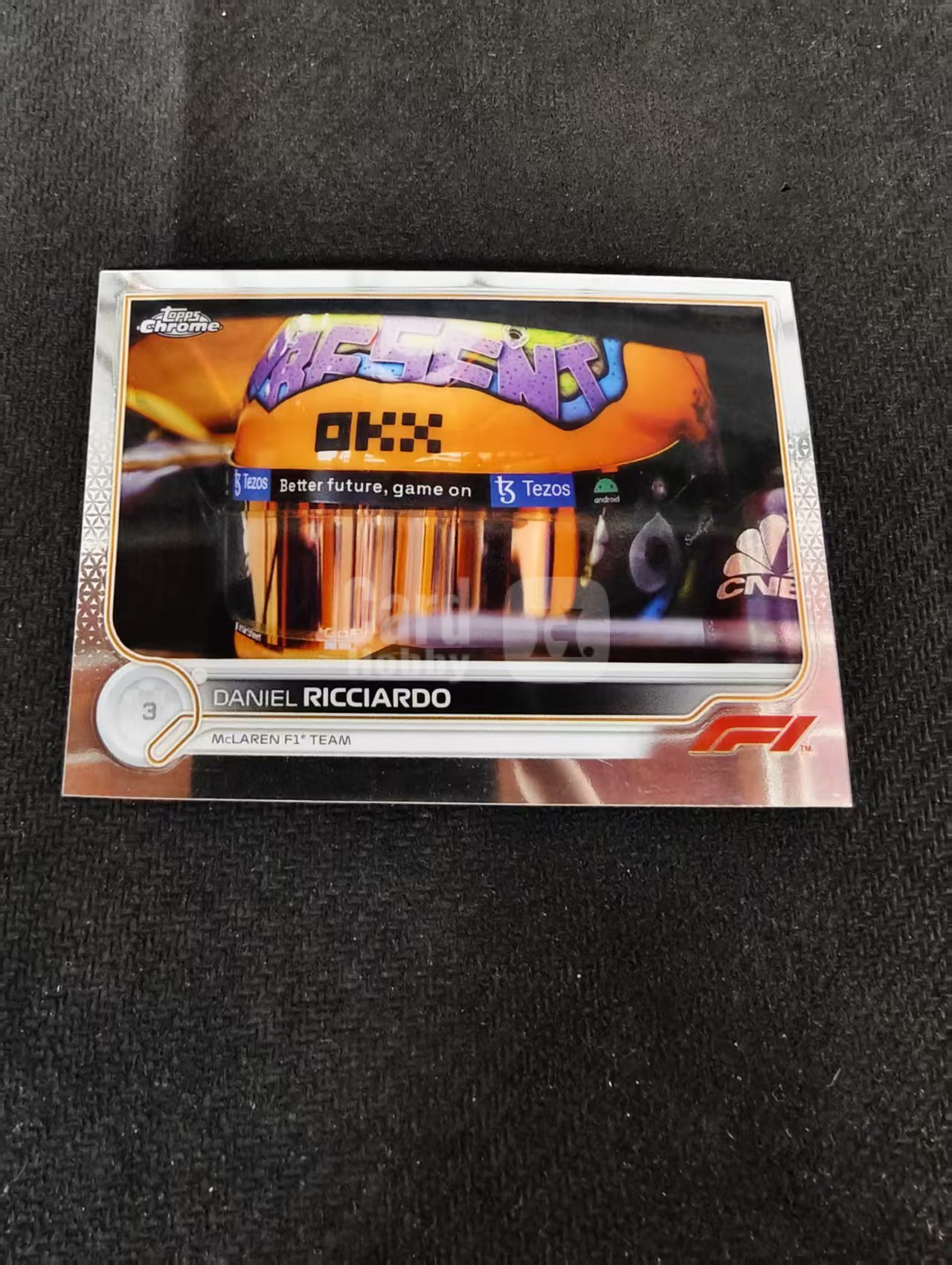 2022 Topps Chrome F1 Daniel Ricciardo 丹尼尔 里卡多 迈凯伦车队 划痕 边角瑕疵 #40