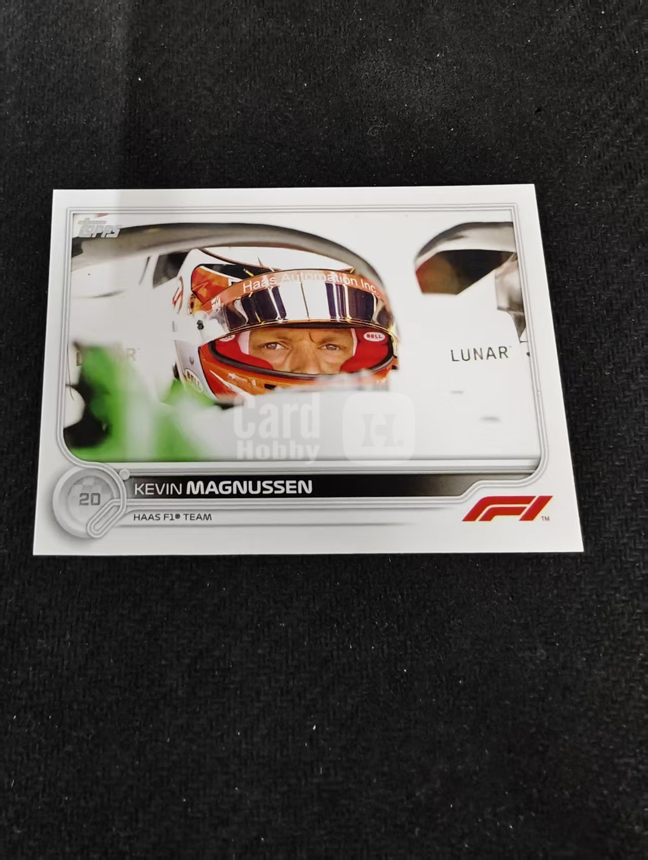 2022 Topps Chrome F1 Kevin Magnussen 凯文 马格努森 哈斯 划痕 边角瑕疵@76