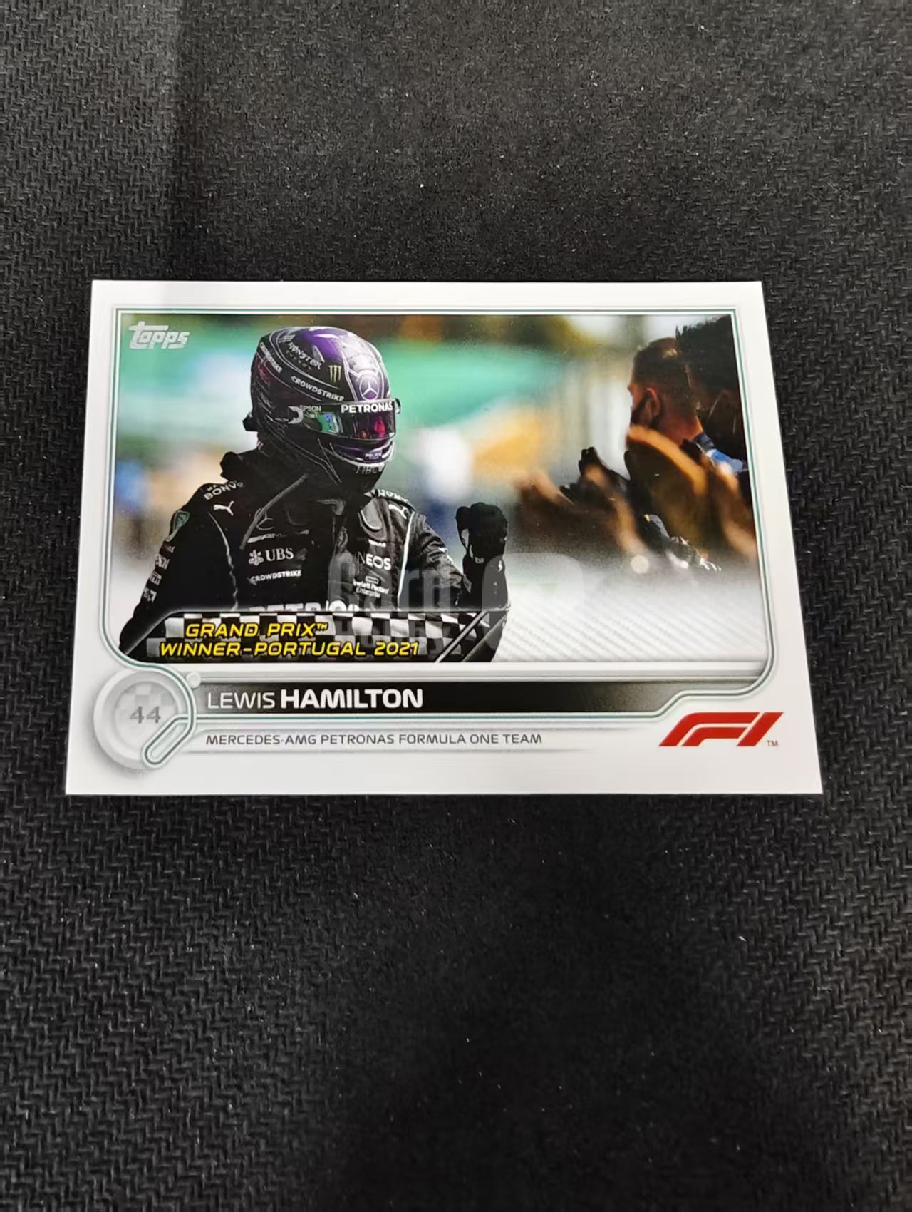 2022 Topps Chrome F1 Lewis Hamilton 刘易斯 汉密尔顿 AMG梅赛德斯奔驰 划痕 边角瑕疵 @153