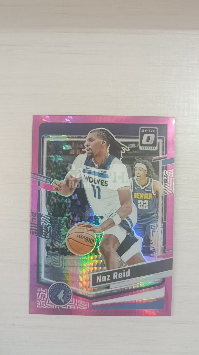 2023-24 Panini Donruss Optic Naz Reid #192 森林狼 纳兹 里德 折射 杜蕾斯
