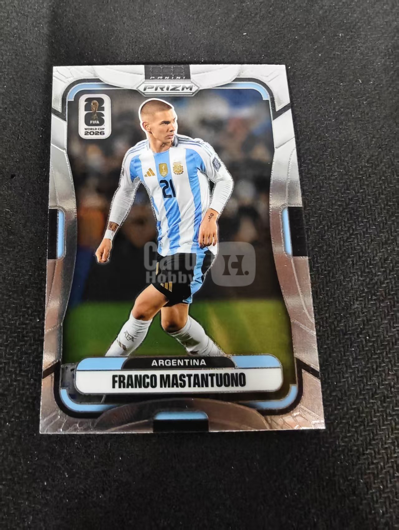 2026 Panini World Cup Prizm Franco Mastantuono 佛朗哥 弗兰科 马斯坦托诺 阿根廷 PZ世界杯 划痕 边角瑕疵#20