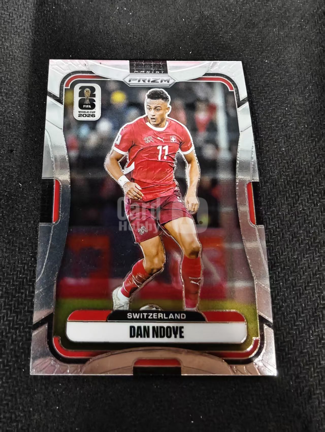 2026 Panini World Cup Prizm Dan Ndoye 世界杯PZ 瑞士 丹恩多耶 PZ世界杯 划痕 边角瑕疵#416
