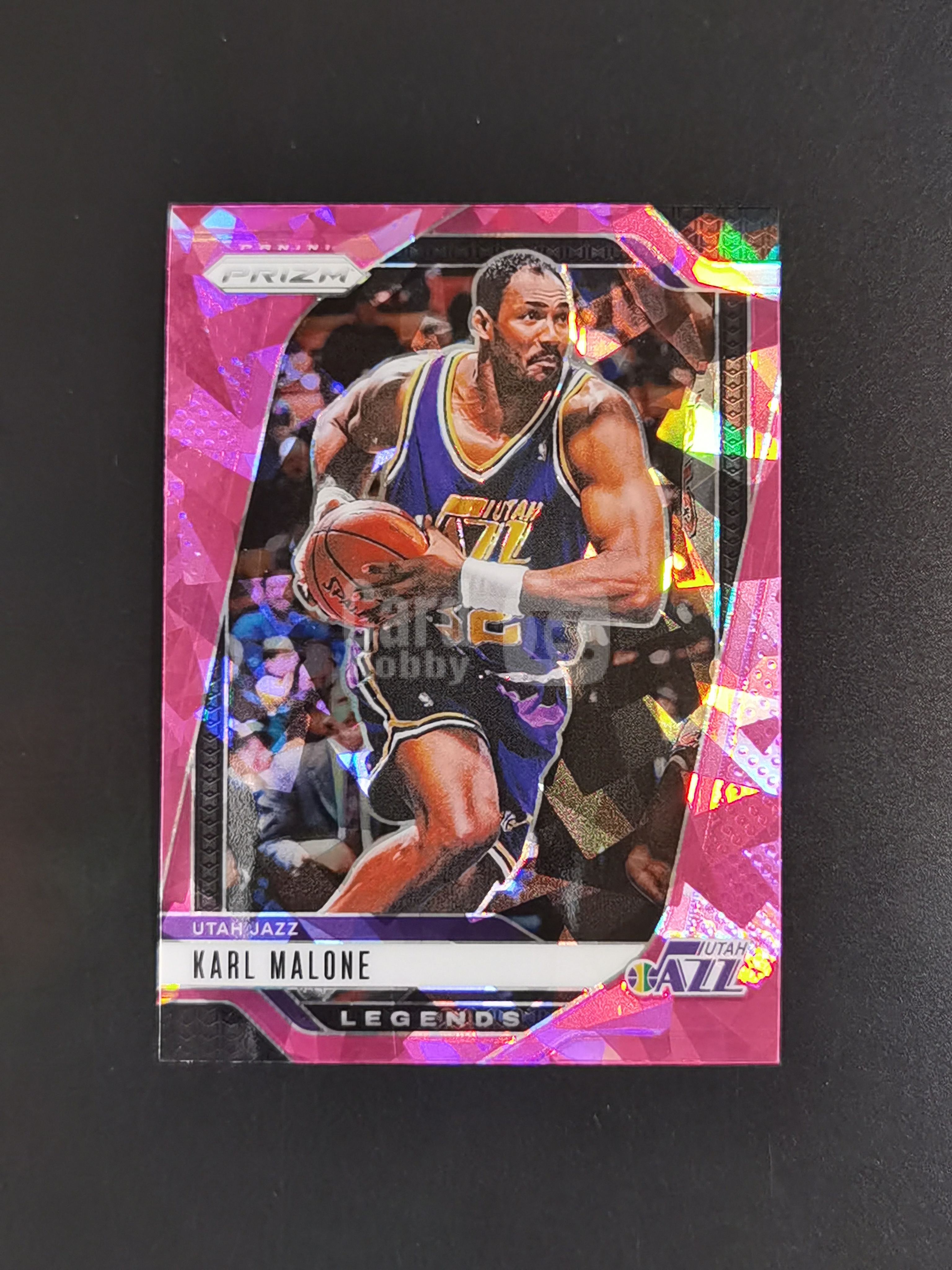 2024-25 Panini Prizm Karl Malone 卡尔 马龙 粉碎冰折 卡品如图 专收必备