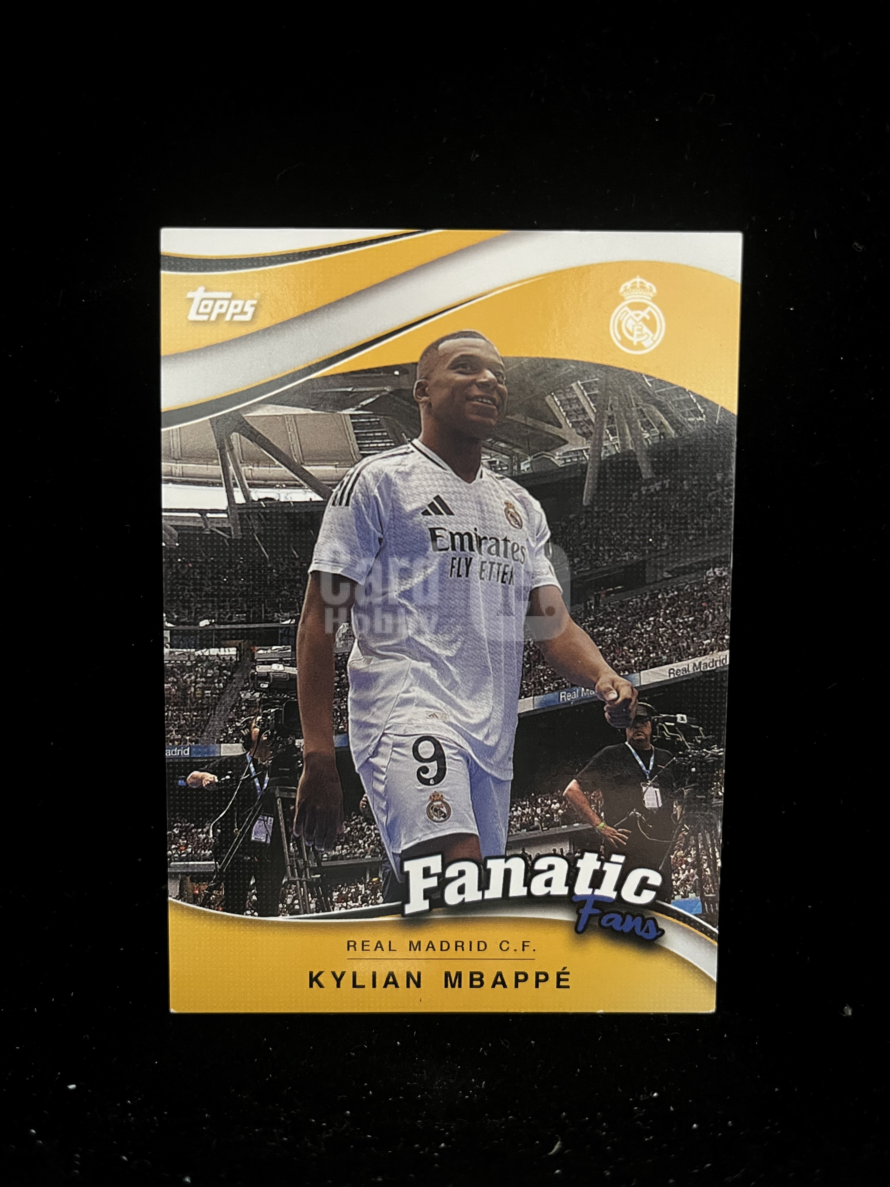 免费代拍 2025 Topps Real Madrid Fan Set 西甲 姆巴佩 Kylian Mbappé 卡品如图#D989