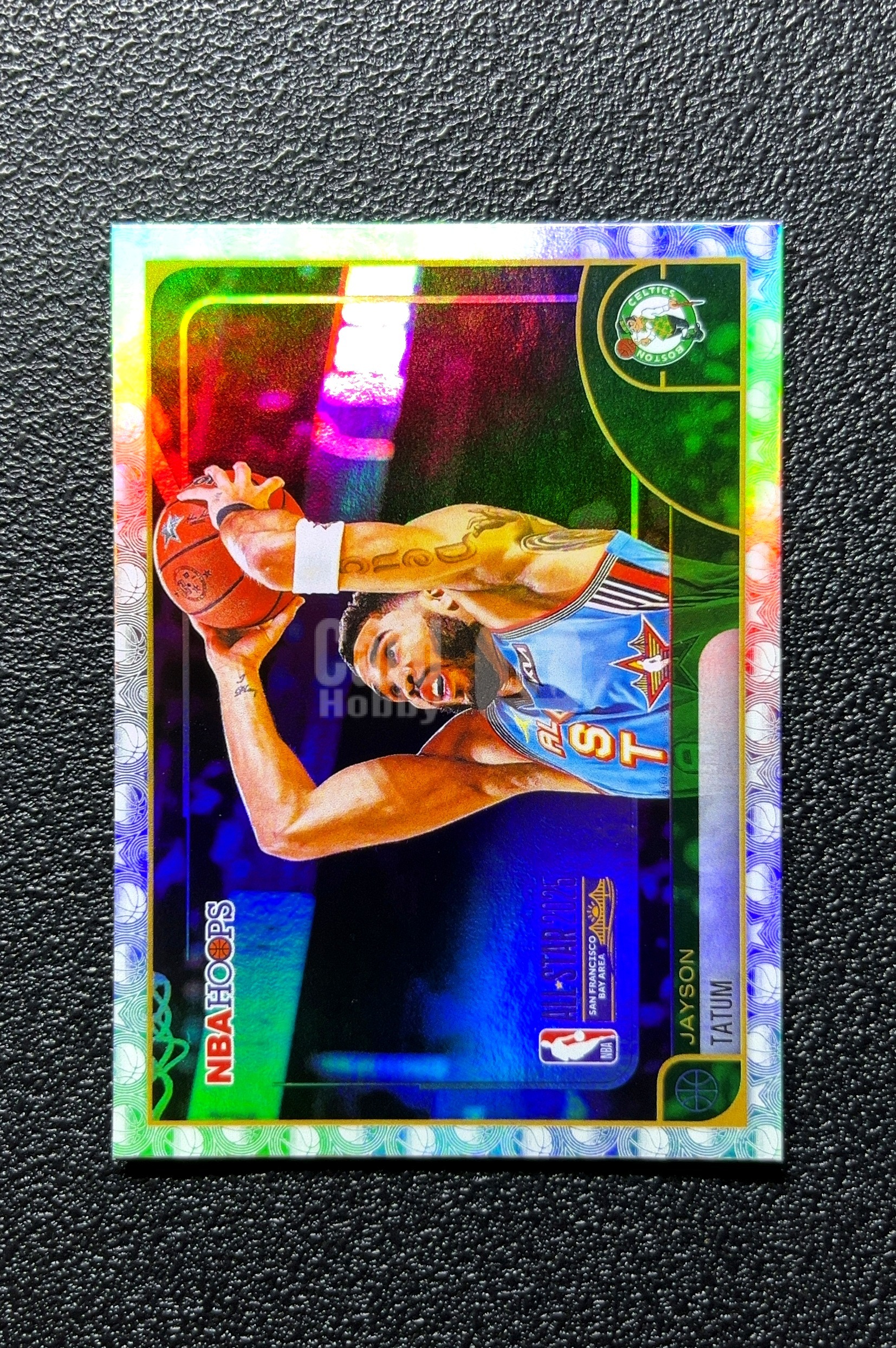 【小白1%代卖】2026 Topps NBA Hoops All-Star 2025 全明星 Jayson Tatum 杰森·塔图姆 彩虹箔折 折射 卡品如图 高价值 #277 0803