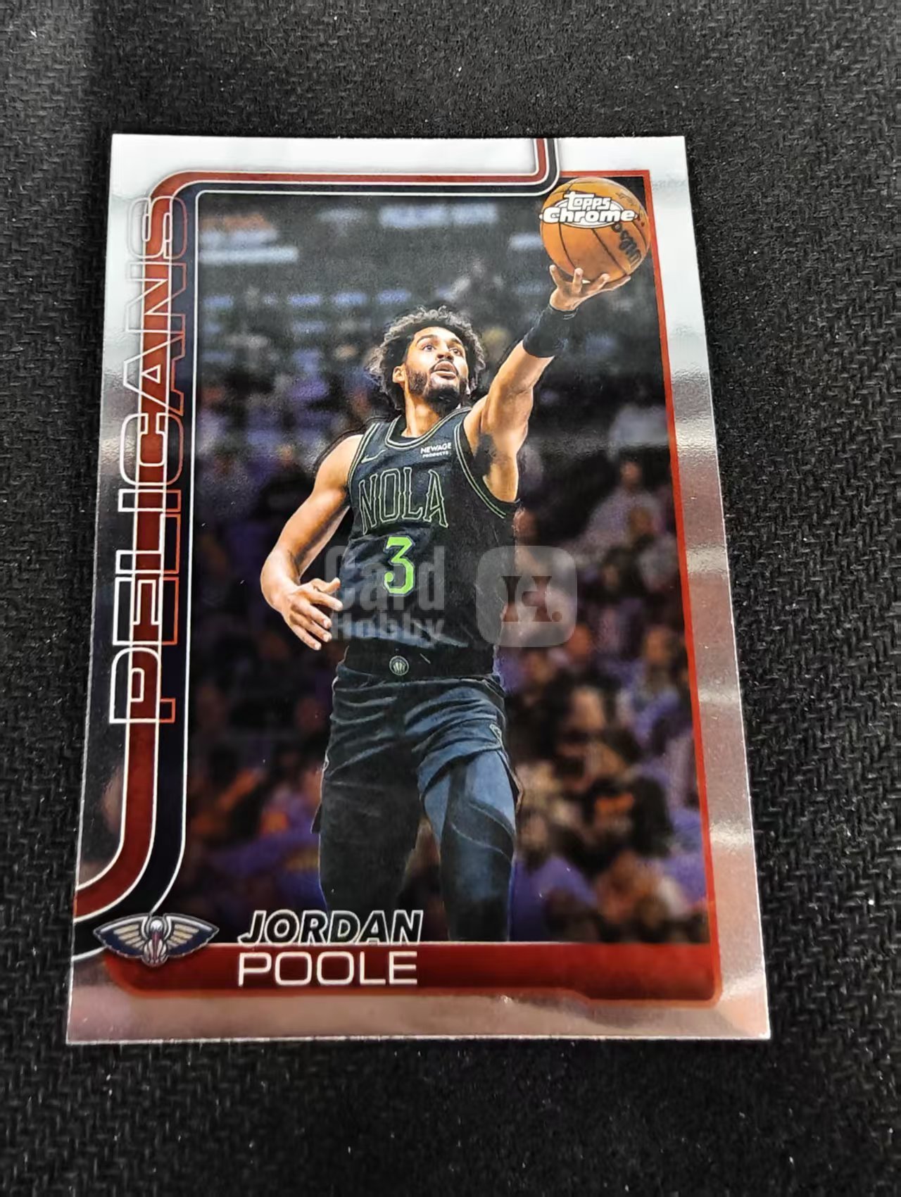 2026 Topps Chrome Update Jordan Poole Tc 鹈鹕队 乔丹 普尔 TCU 划痕 边角瑕疵 #81