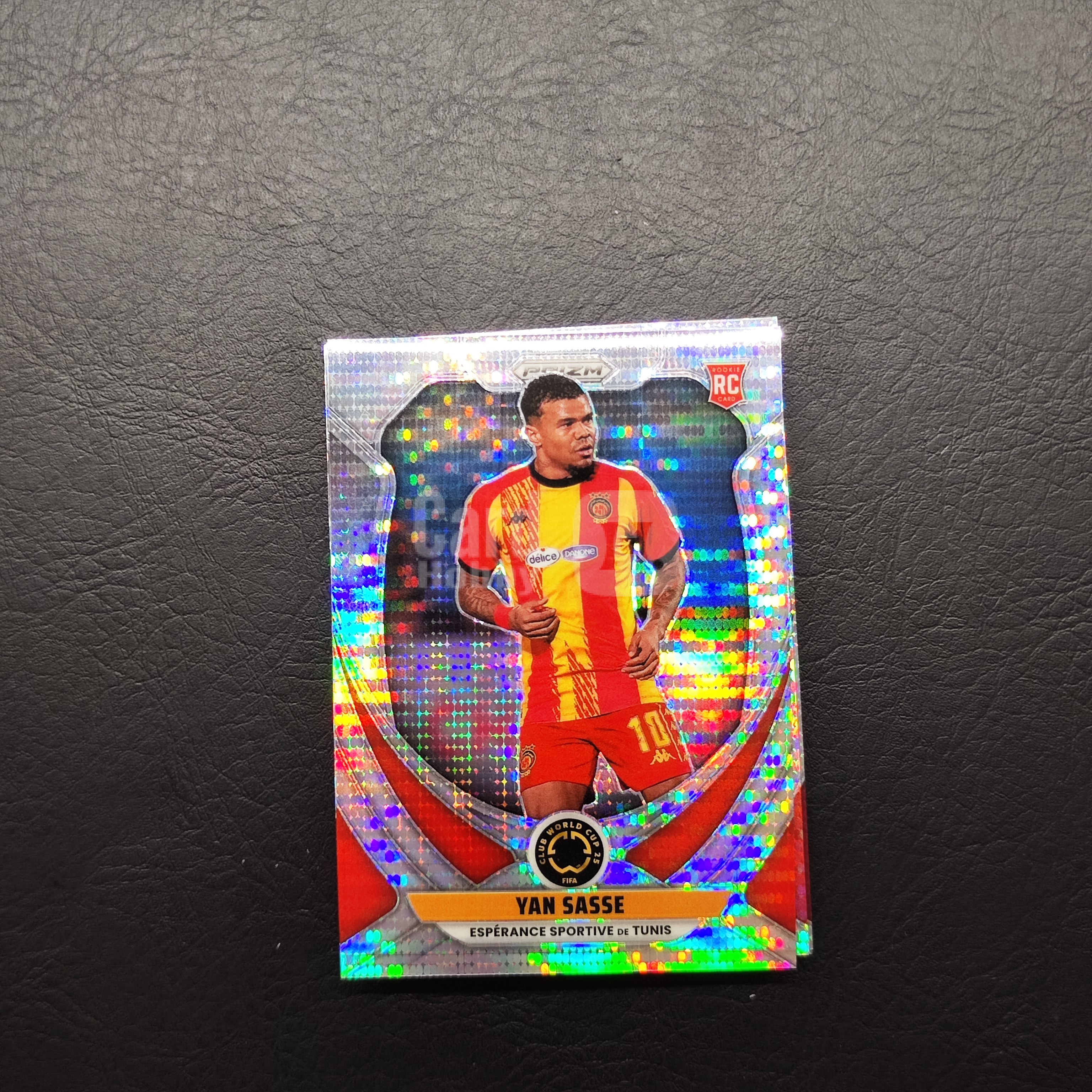 2025 【YM拍卖-代卖/回收】 panini prizm 世俱杯 Yan Sasse 扬 萨塞 突尼斯希望 RC新秀  脉冲折 PZ 卡品如图 Y0162