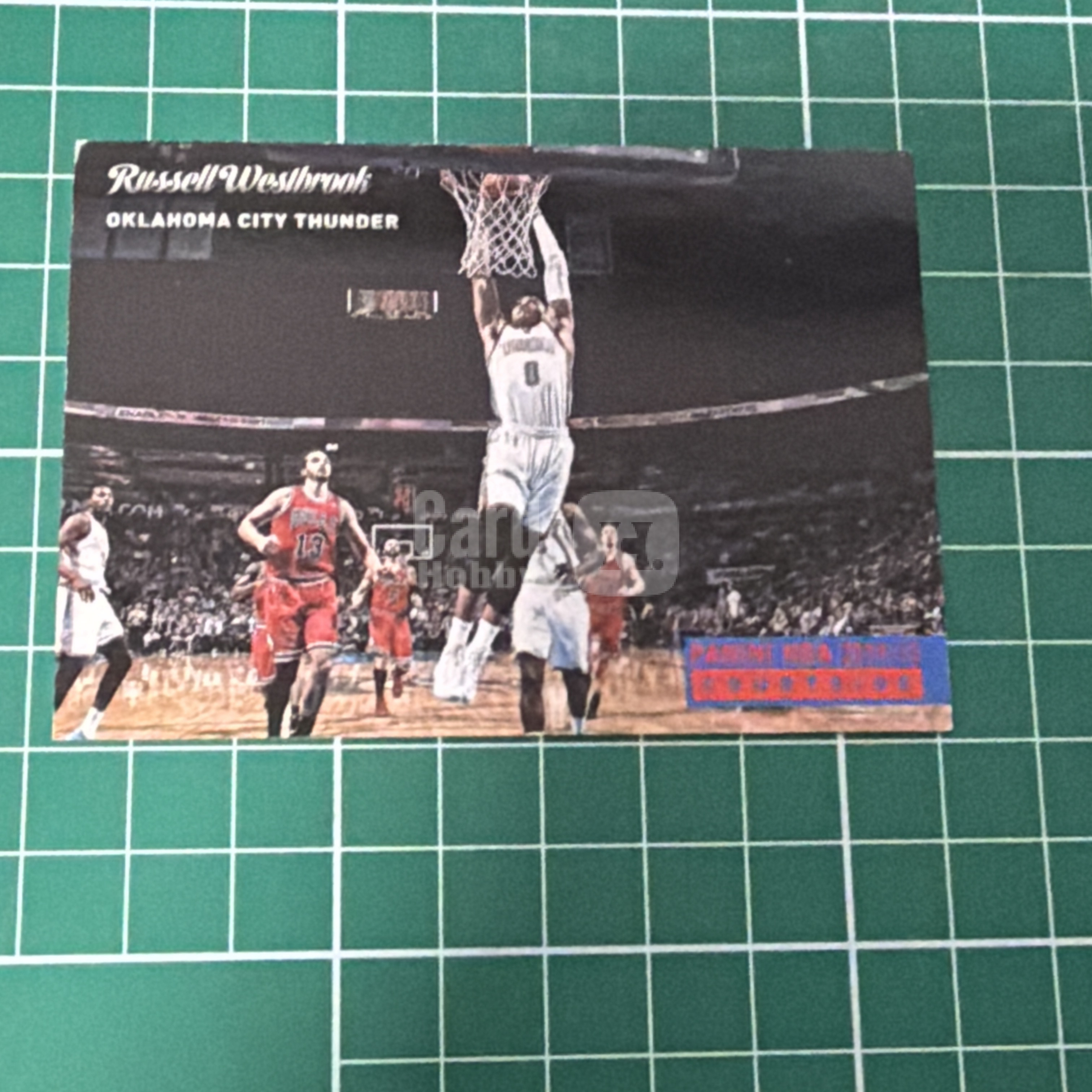 2014-15 Panini S.p.A Russell Westbrook 中雅图/中亚图 拉塞尔威斯布鲁克 威少 横版特卡 场边 小聚光灯 老卡 绝版卡 稀有大比例