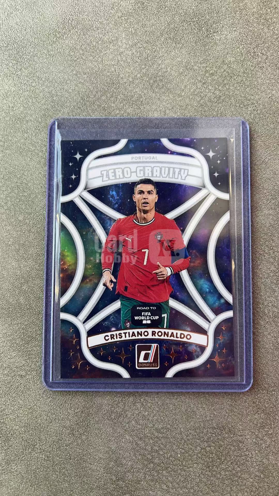 4266【330球星卡实体店代卖】2025-26 帕尼尼 杜蕾斯 世界杯 C罗 CRISTIANO RONALDO 葡萄牙 零重力 特卡 仅顺丰寄付(茶水主管)