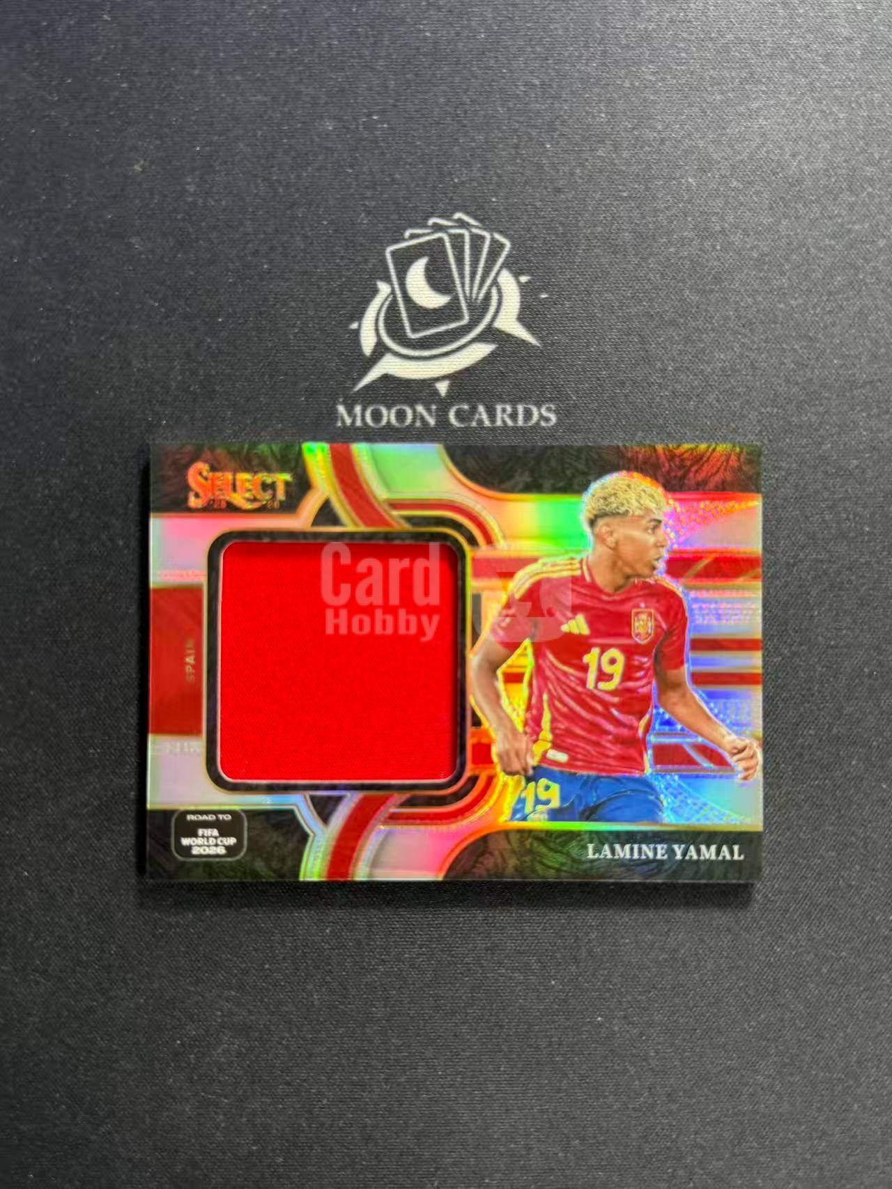 【梦卡拍卖】2025-26 Panini Select 世界杯 Lamine Yamal 拉明 亚马尔 西班牙 银折 球衣切割 物料 #DD# 王姐