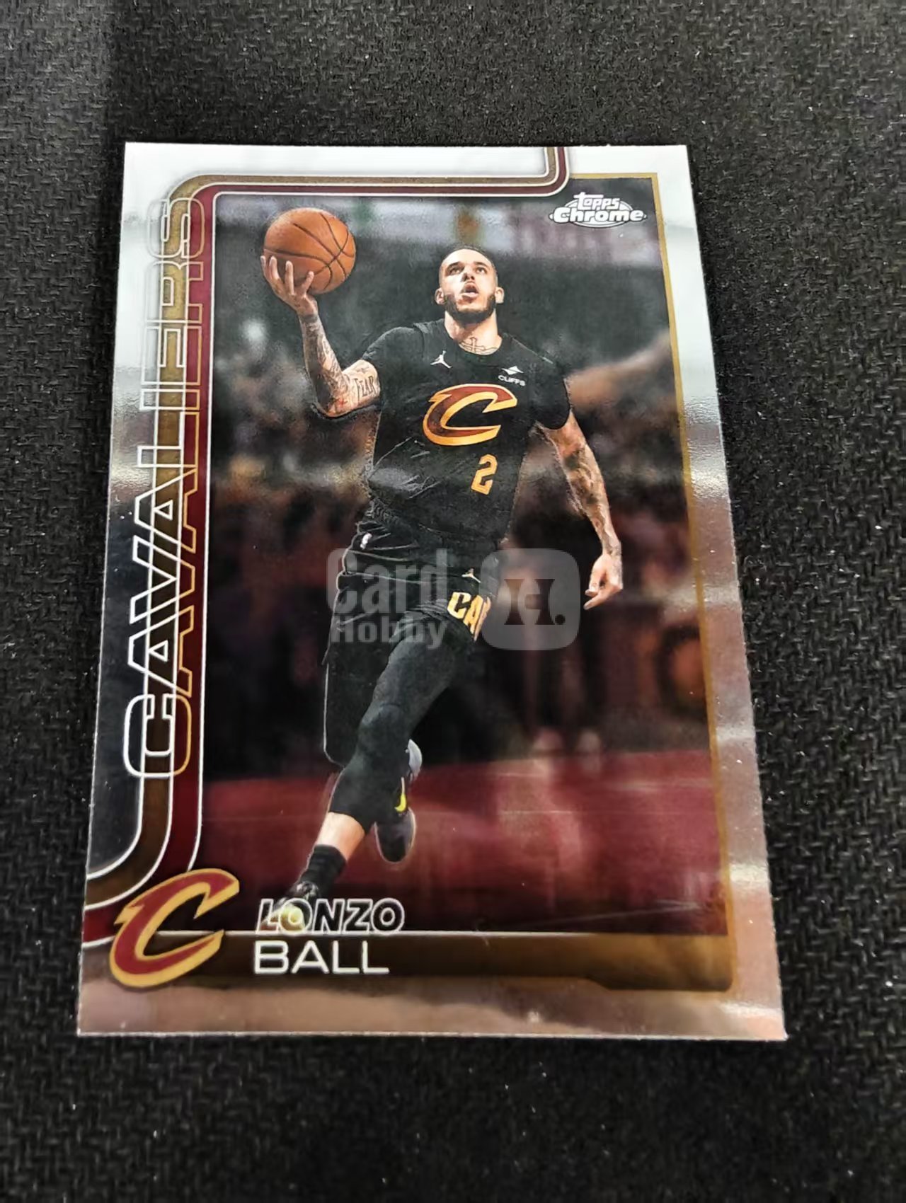 2026 Topps Chrome Update Lonzo Ball 朗佐 鲍尔 大球 骑士 TCU 划痕 边角瑕疵 #119