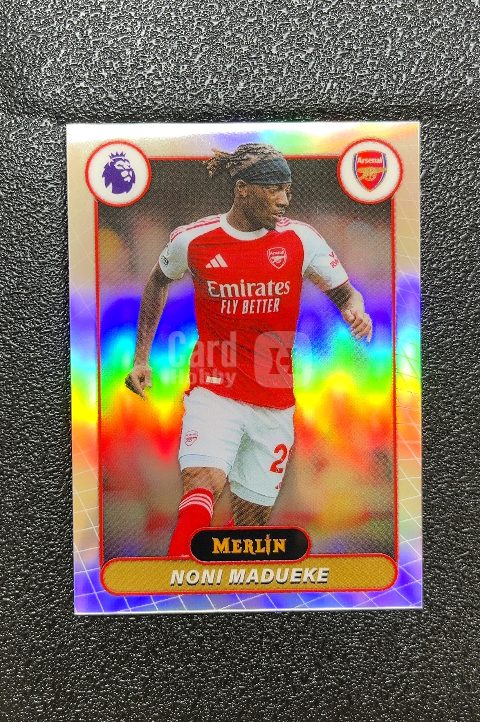 【岛屿拍卖】2026 Topps Merlin RefraCTOR 折射卡 Noni Madueke 诺尼·马杜埃 银折 折射 卡品如图 高价值 #15 Arsenal 阿森纳 0001#115