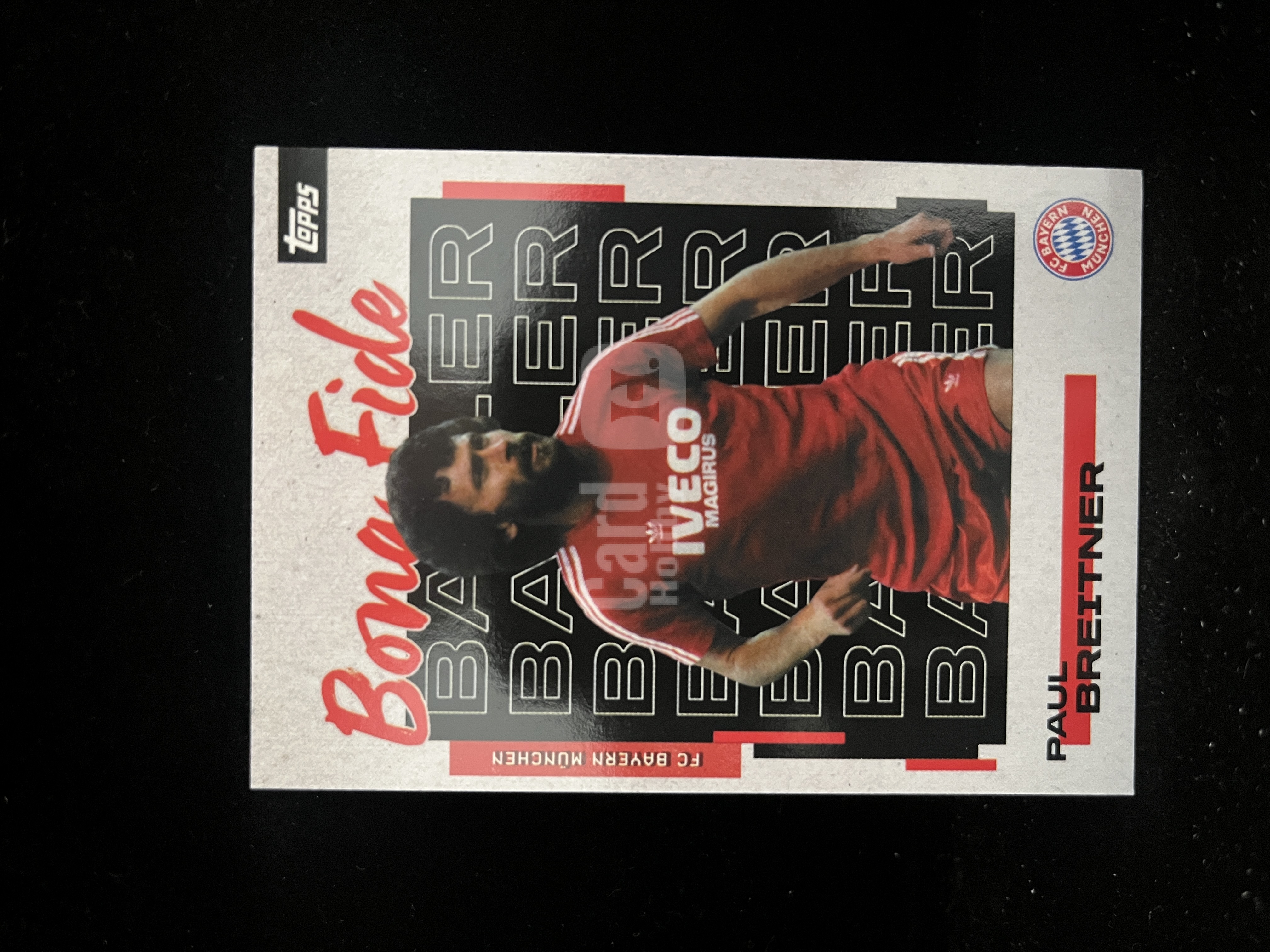 免费代拍 Topps FC Bayern Munchen Team Set Bona Fide 德甲 保罗·布莱特纳 Paul Breitner 卡品如图#I737