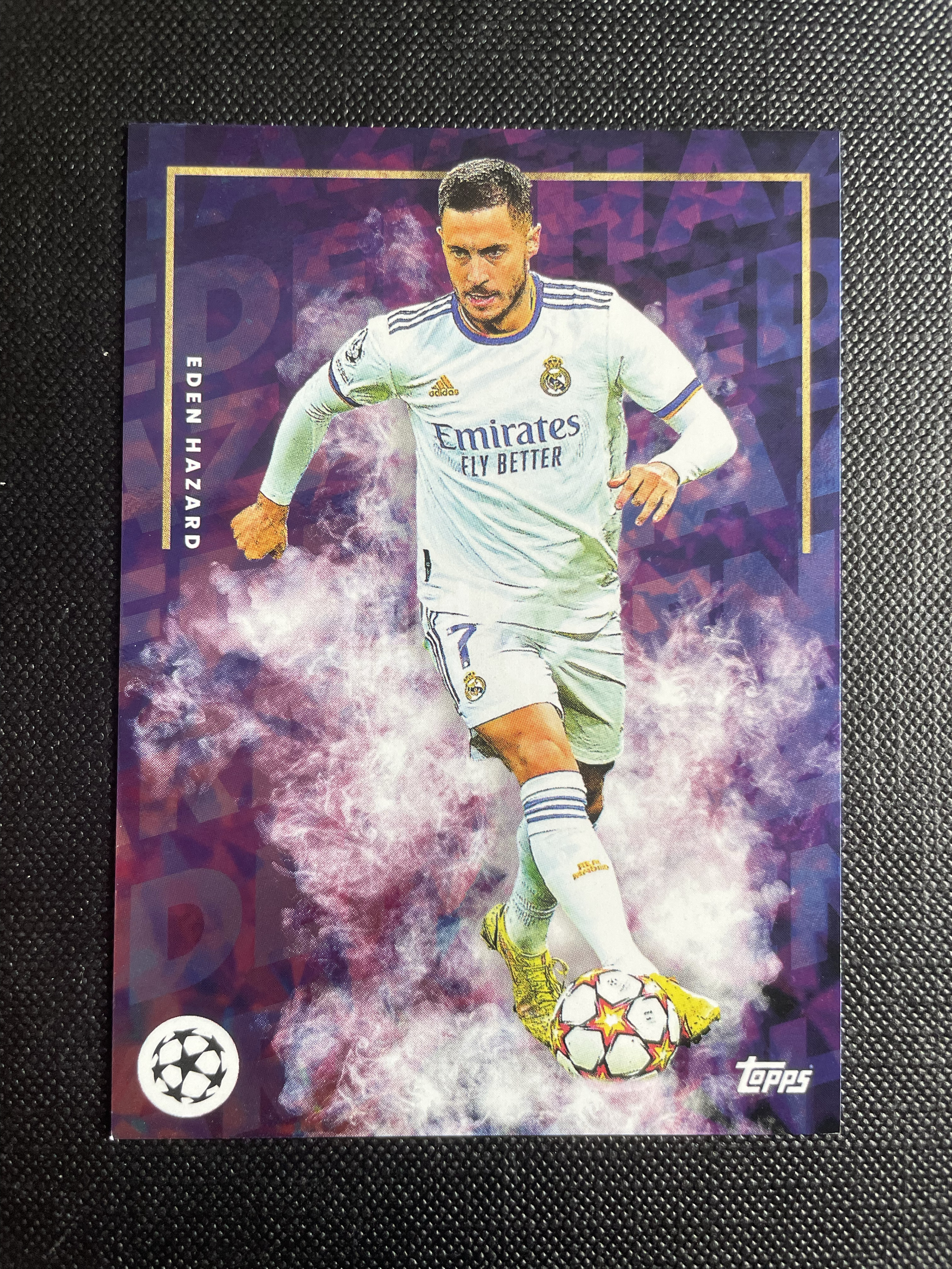 2022 Topps Mourinho Eden Hazard 【hellfire拍卖】topps 穆里尼奥白金盒 皇马 比利时 阿扎尔 base 轻微白边介意勿拍 YN