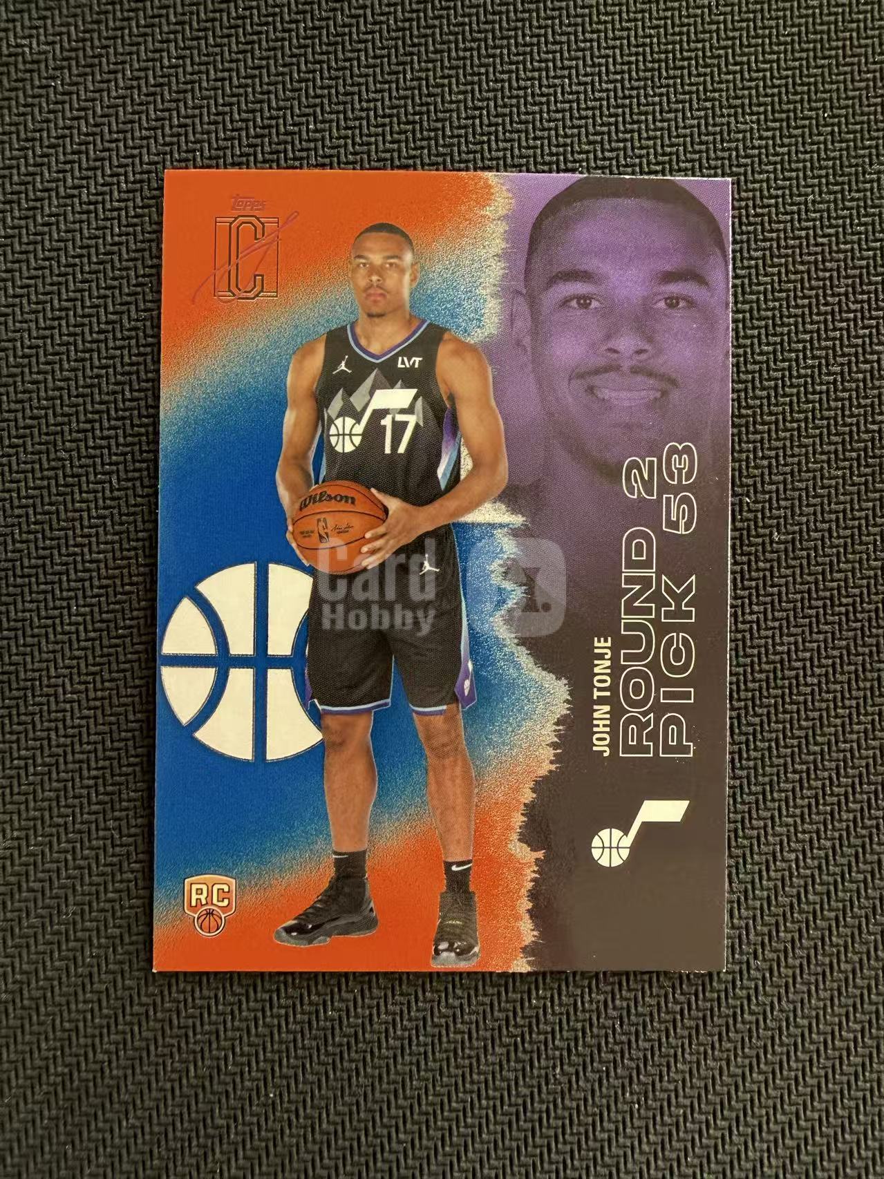 2026 Topps Signature Class John Tonje RC 约翰 通杰 爵士 新秀 橙平行 收藏必备1 1015