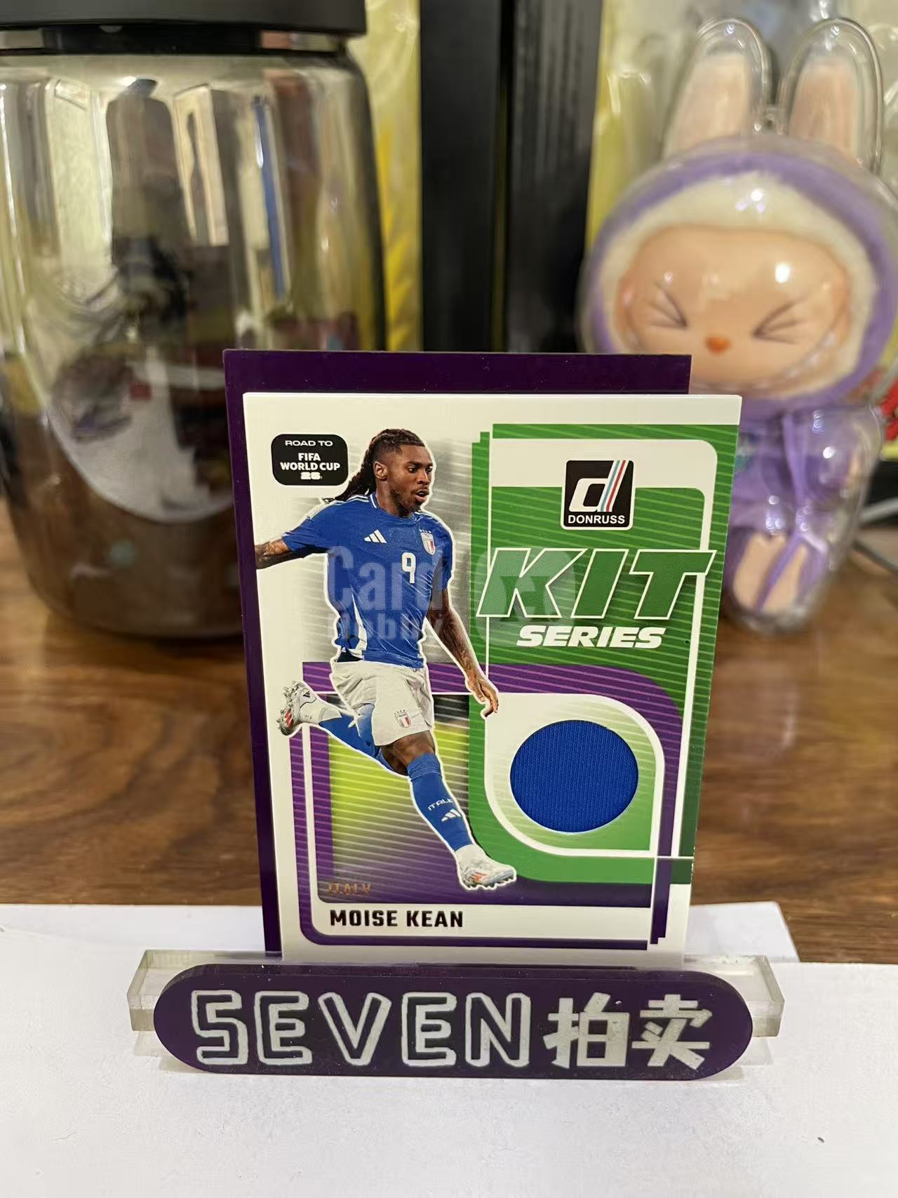 2025 Panini Donruss Moise Kean 【seven拍卖】杜蕾斯 意大利 基恩 物料 卡品如图 细节如图 HAO
