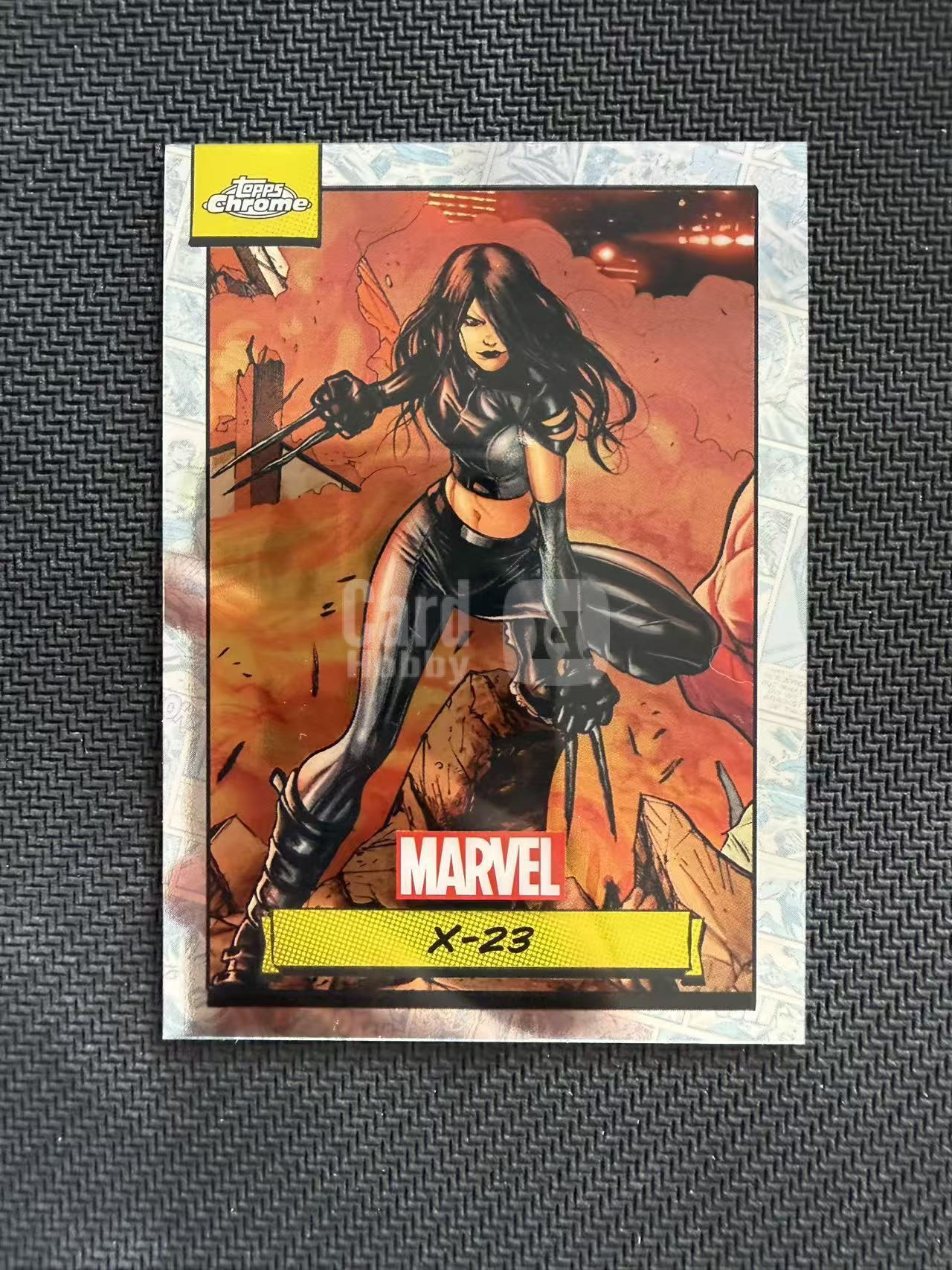 2024 Topps Chrome Marvel X-23 漫威 收藏必备(张无忌)