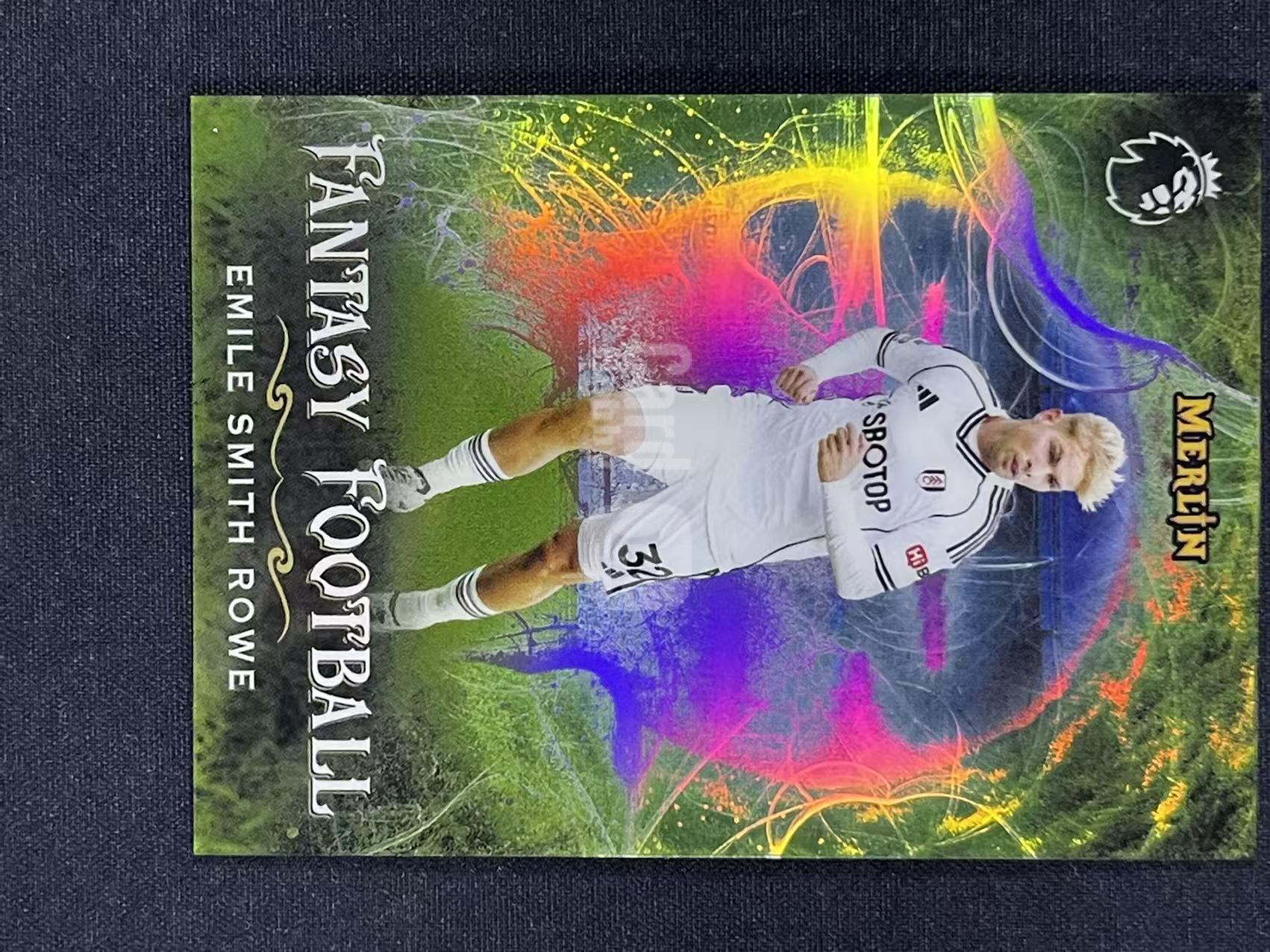 2026 Topps Premier Merlin Emile Smith Rowe #FF-19 英超梅林 史密斯・罗 Fulham 富勒姆 Fantasy Football 梦幻足球特卡 卡品如图