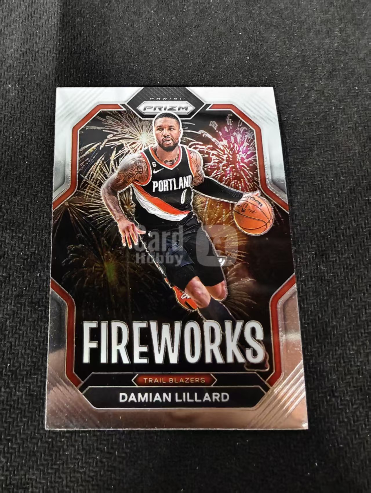 【可合并,不累计】2022-23 Panini Prizm Damian Lillard 利拉德 开拓者 烟花特卡 PZ 不保卡品 介意勿拍 #3