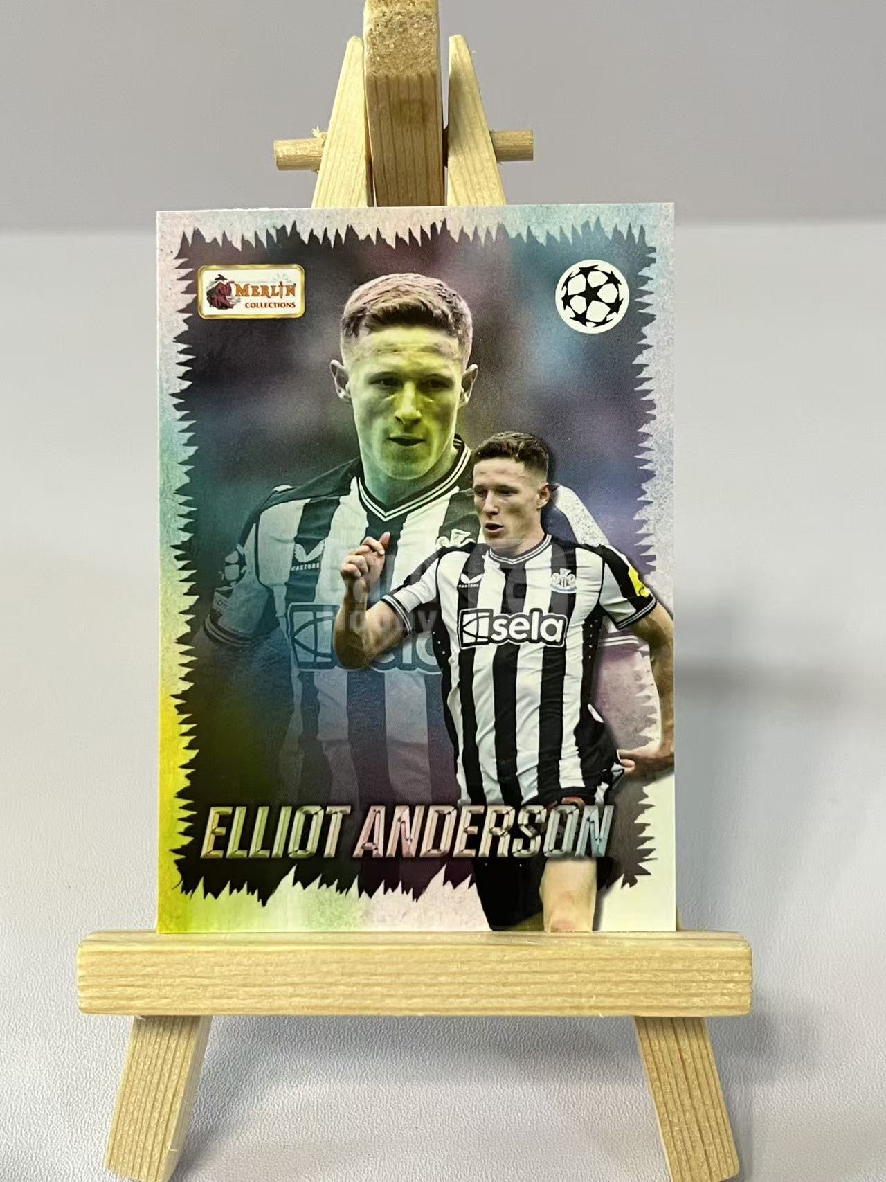 2023 Topps UEFA Elliot Anderson 埃利奥特 安德森 纽卡斯尔联 梅林 欧冠 实卡精美 卡品如图 LZ5